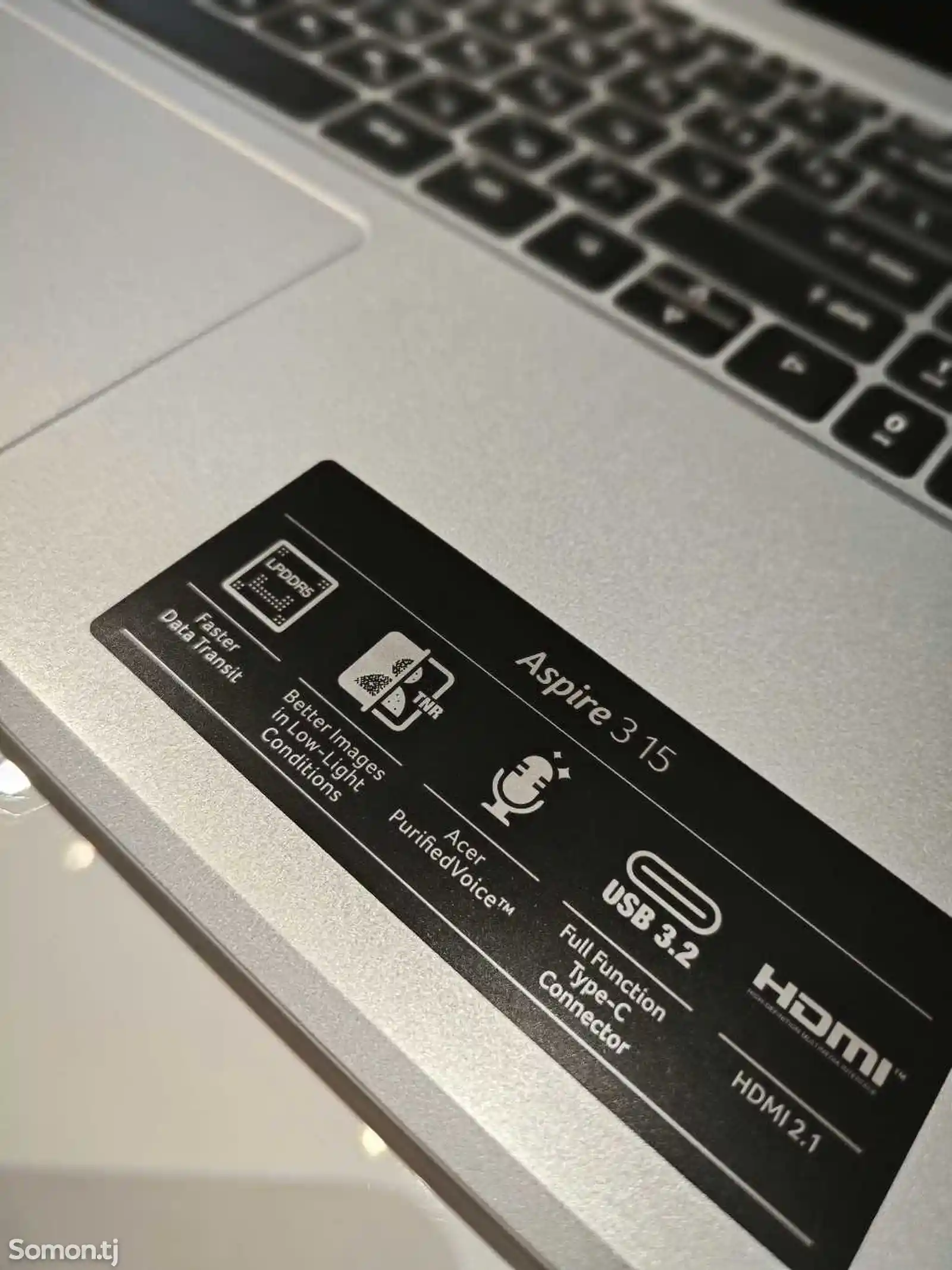 Ноутбук Acer aspire 3 i3 13-поколение 4 ГБ DDR5/256 SSD-4