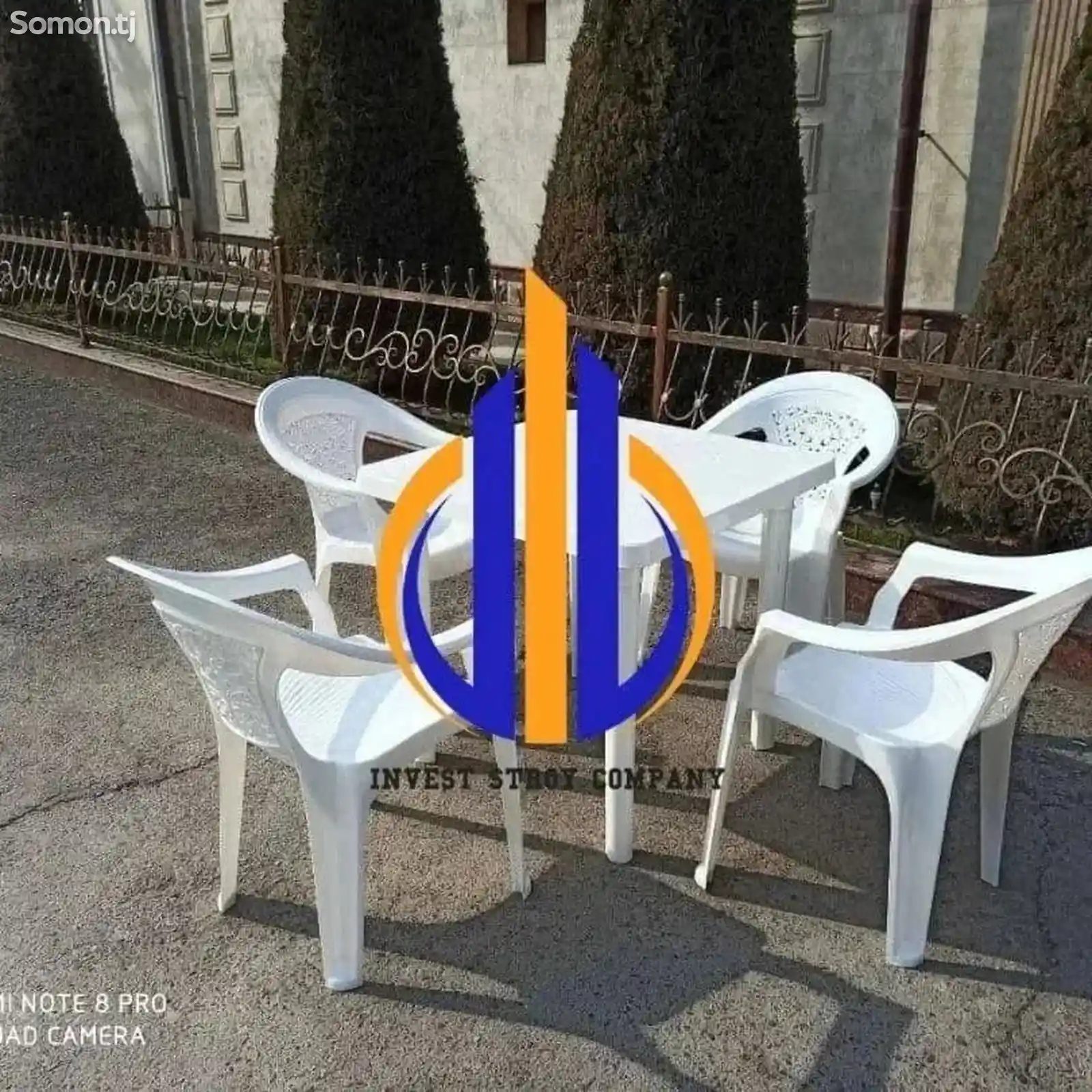 Стол со стульями 4 персон-2