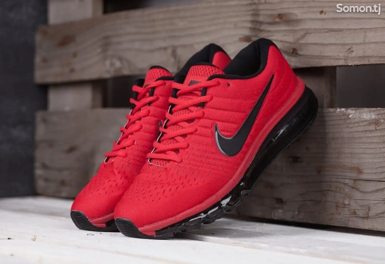 Кроссовки Nike Air Max 2017 Red/Black-1