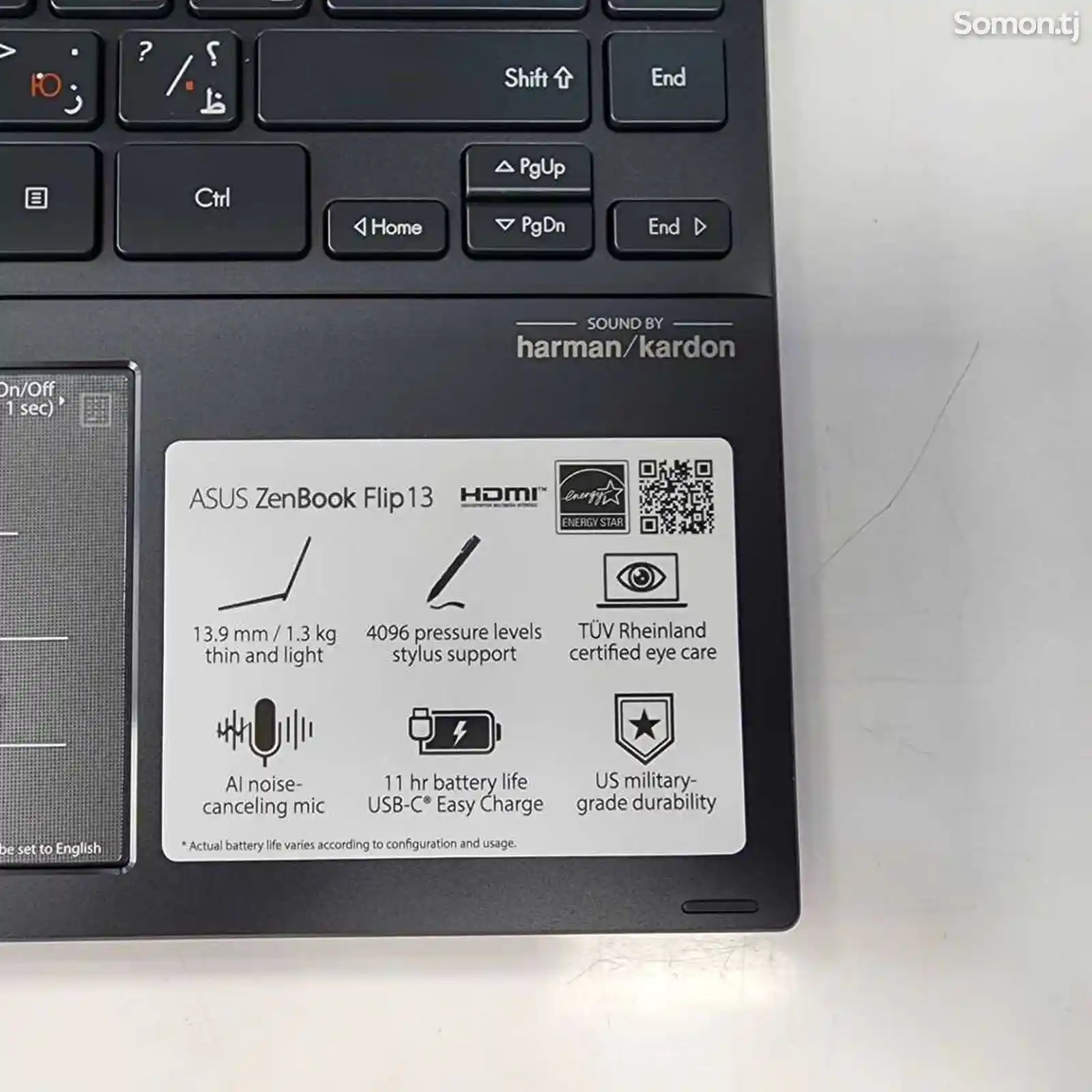 Ноутбук Asus Zenbook Flip Core i7-1165G7 16/SSD 1tb Oled-6
