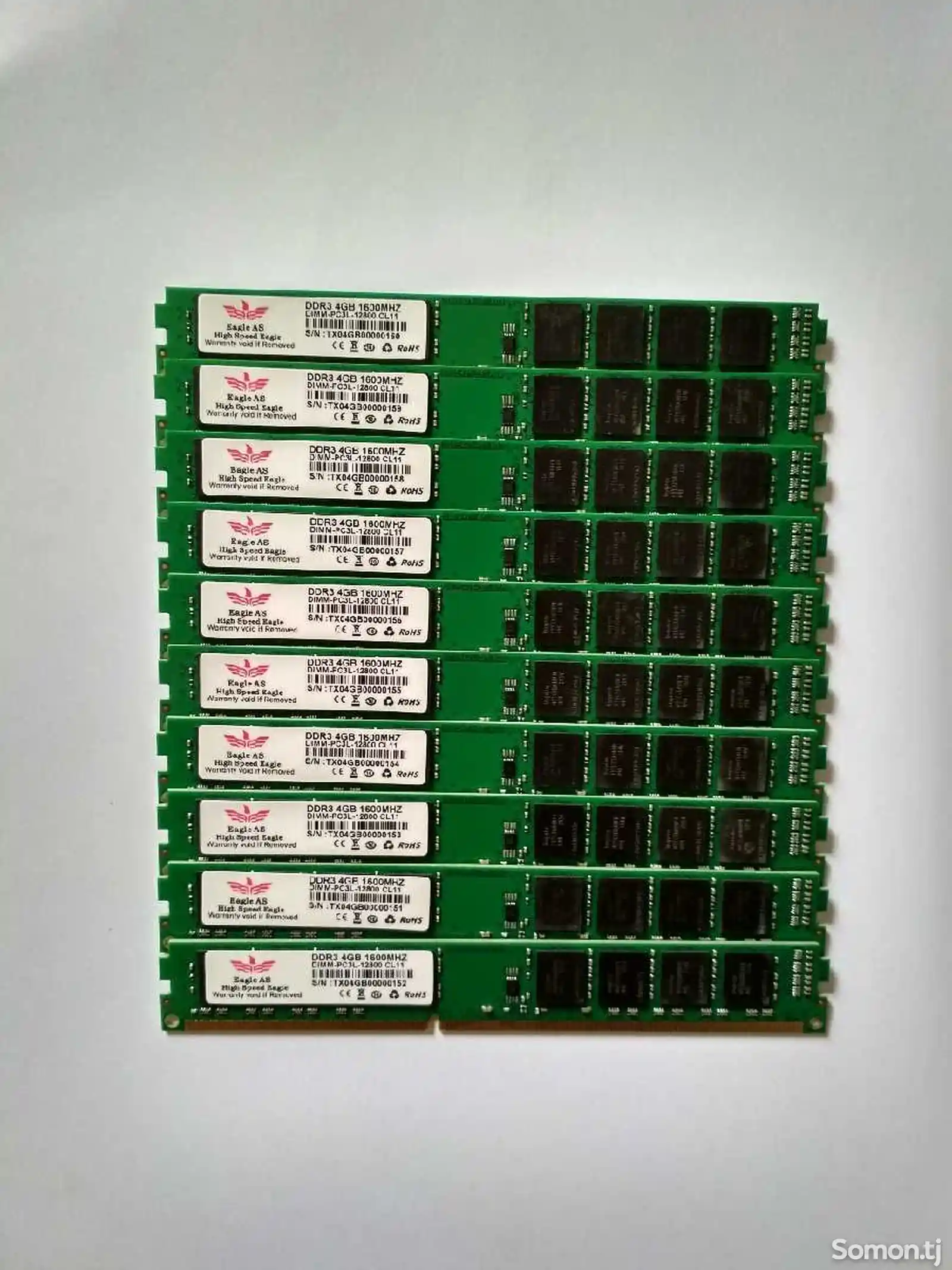 Оперативная память Eagle As DDR3 4GB 1600MHz-1