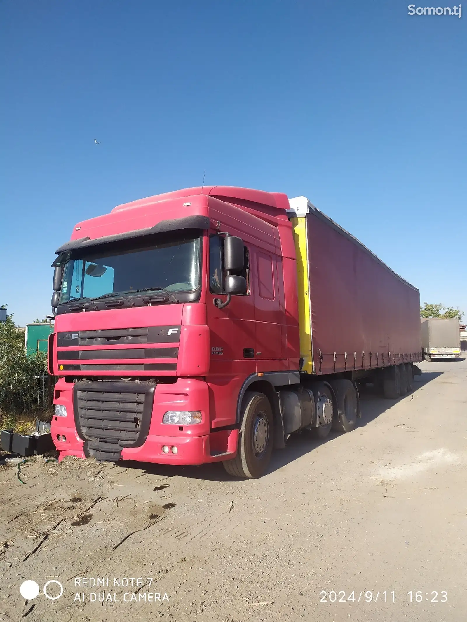 Бортовой грузовик Daf 105-460, 2006-1