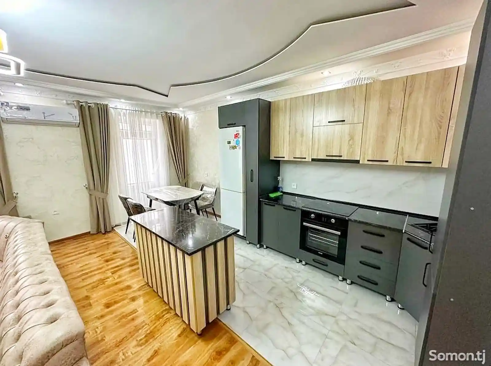 2-комн. квартира, 6 этаж, 78 м², Сомони, славянский университет-1