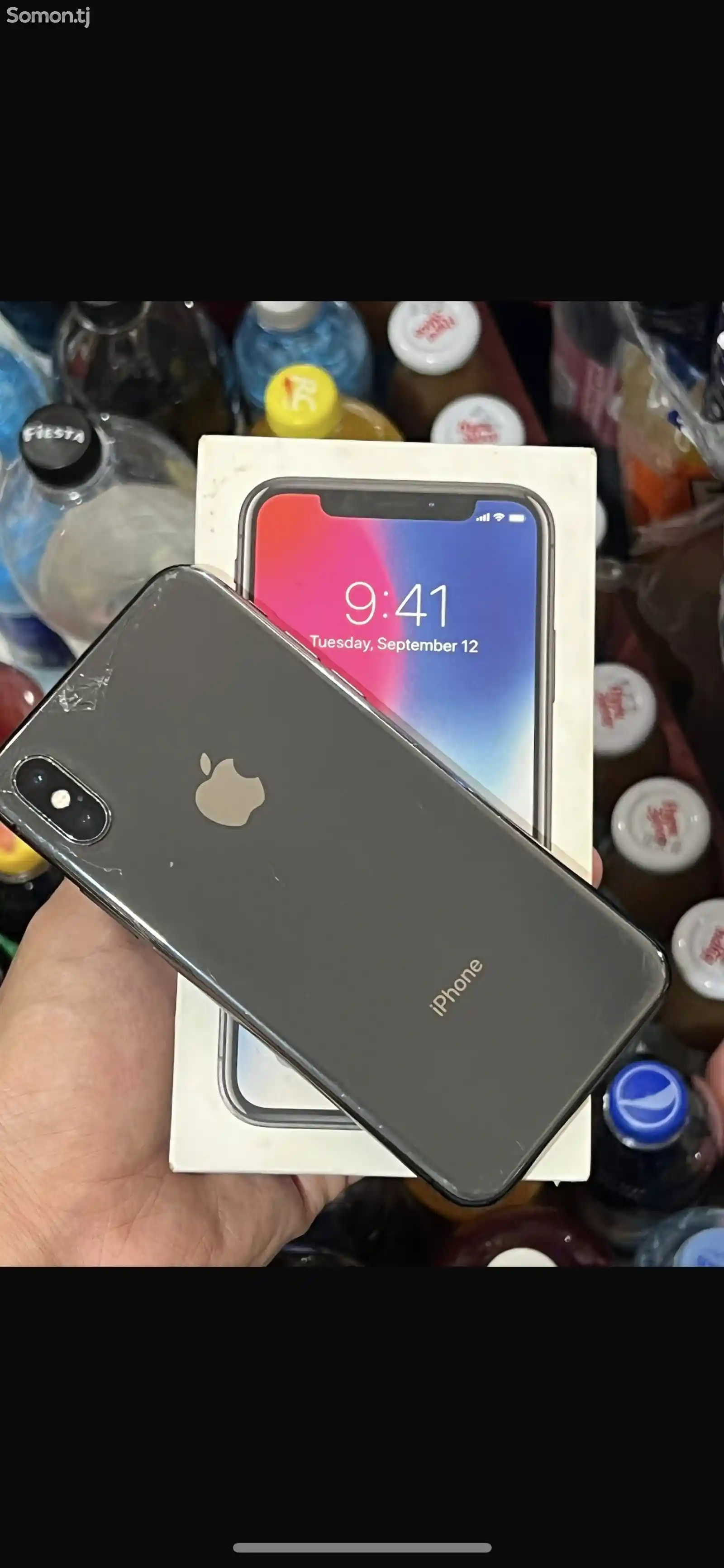 Apple iPhone X, 64 gb, Silver-1