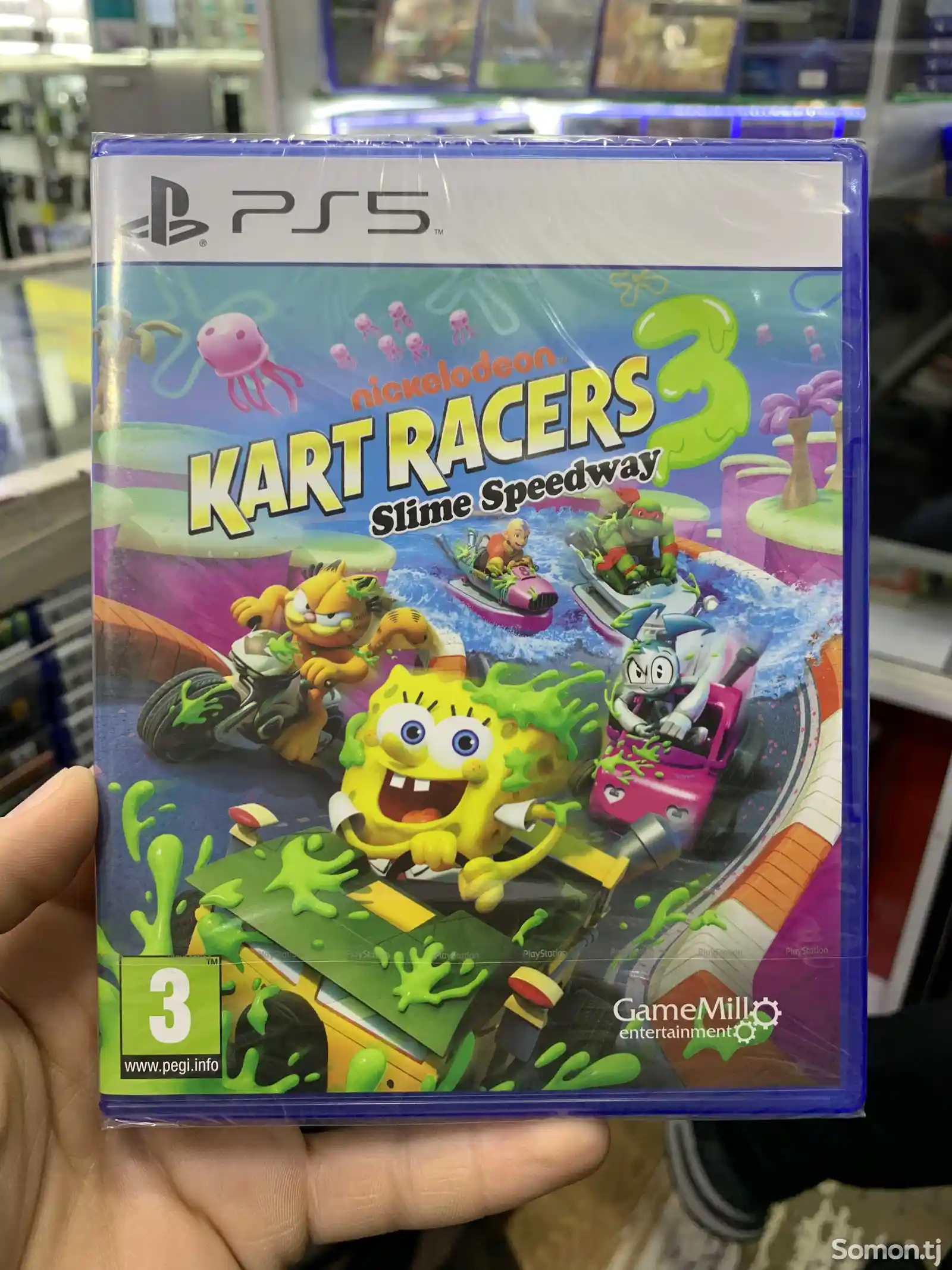 Диск Nickelodeon Kart Racers 3 Slime Speedway для PlayStation 5-1