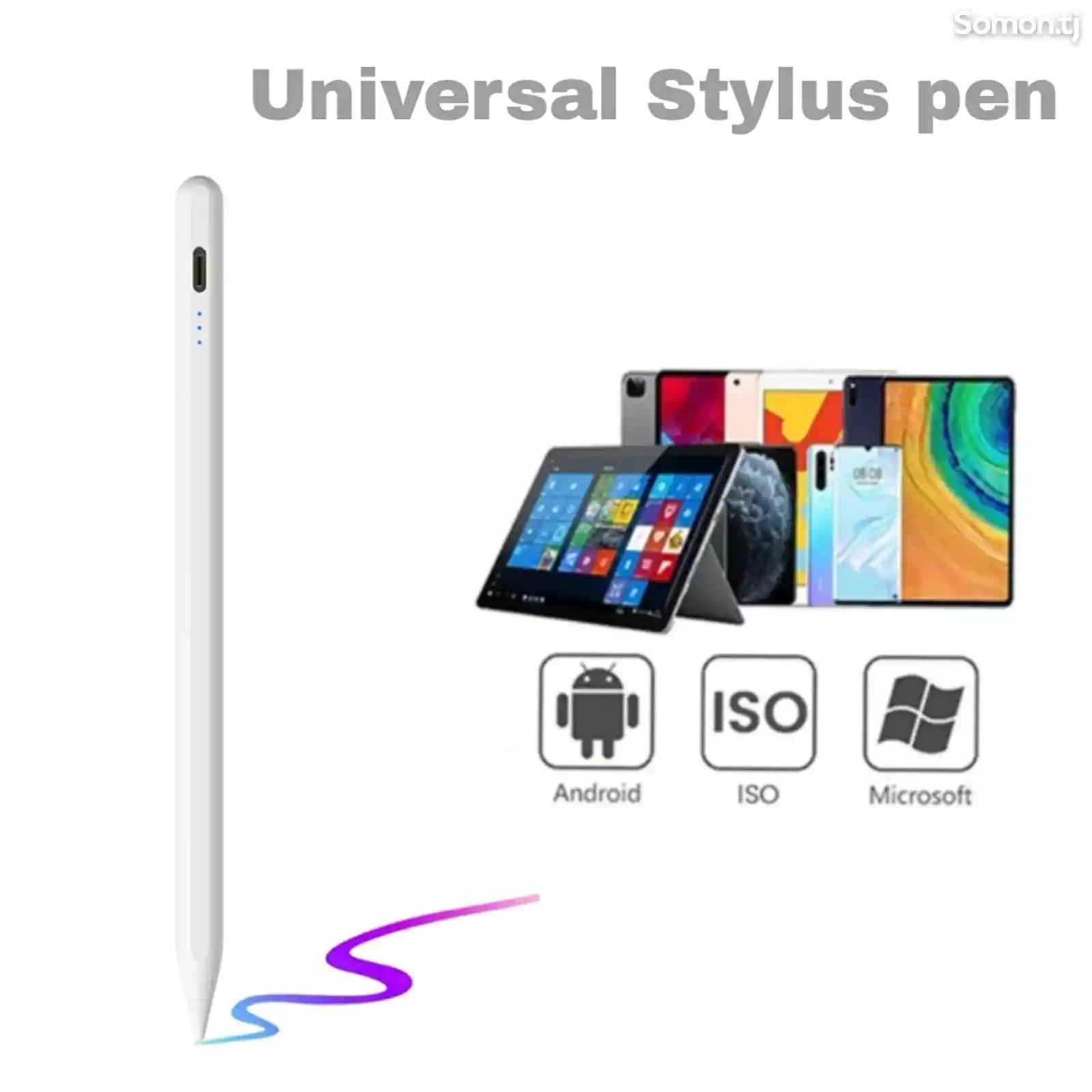 Ручка для планшет Универсальный Stylus Pen-1