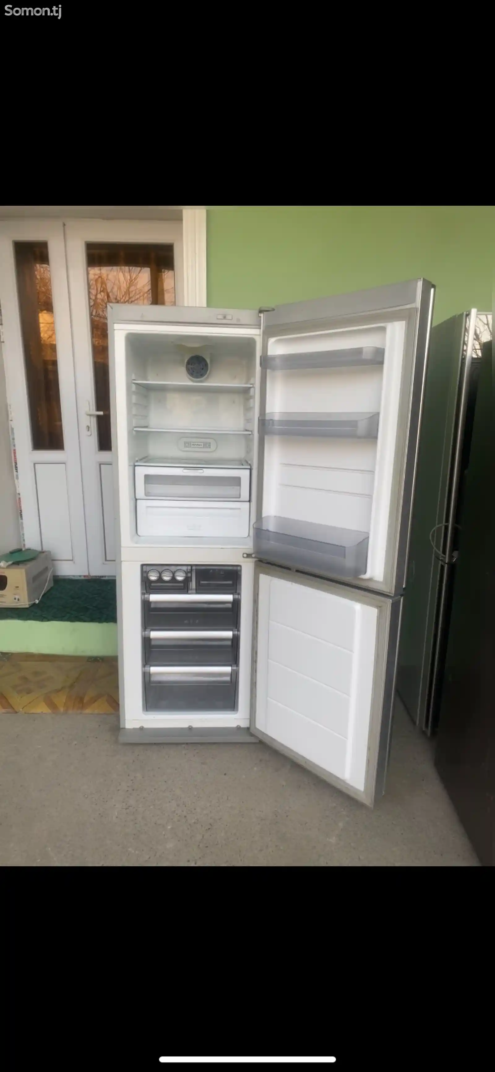 Холодильник LG зеркальный-2