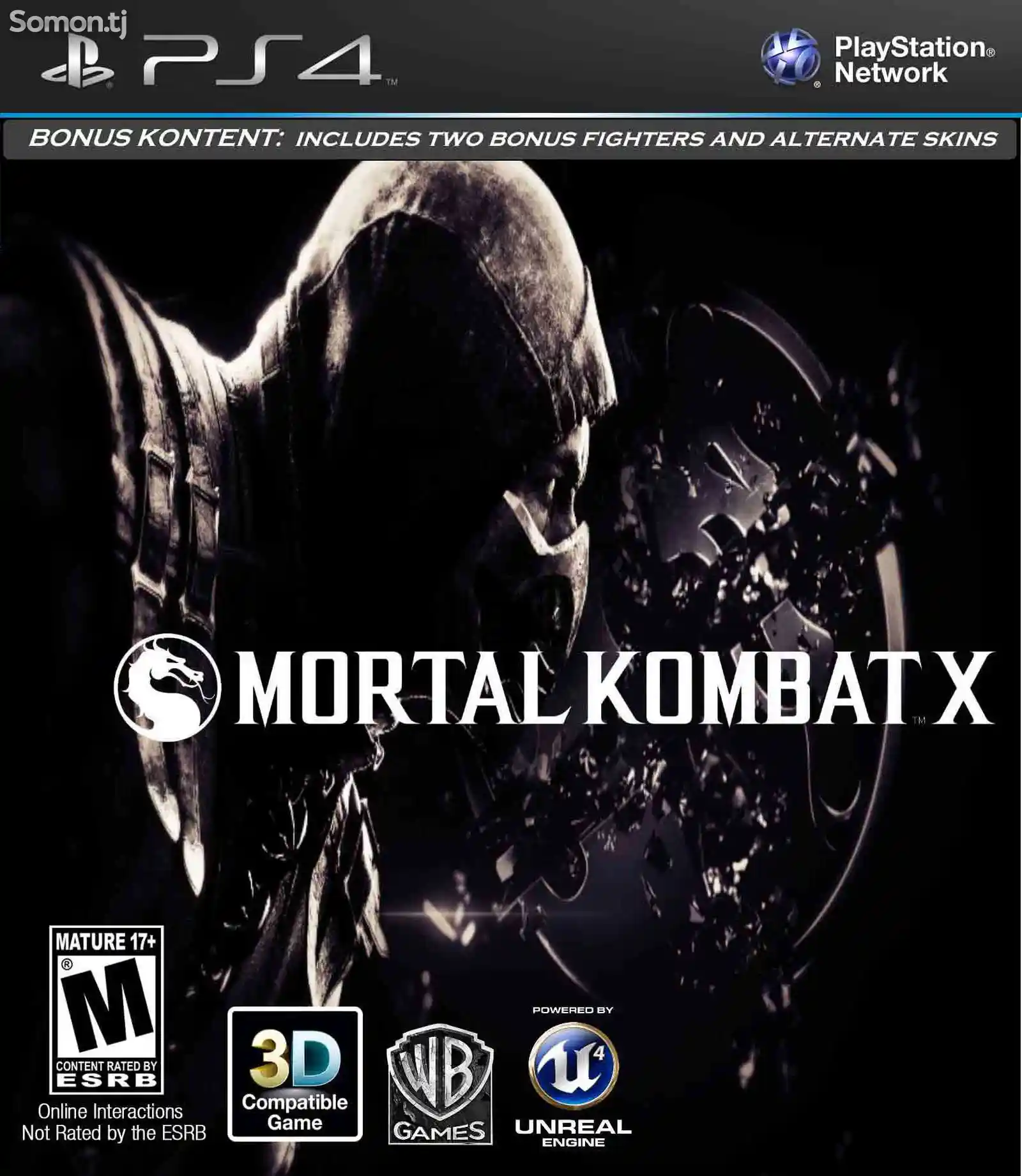 Игра Mortal kombat ХL для PS-4 / 5.05 / 6.72 / 7.02 / 7.55 / 9.00 /