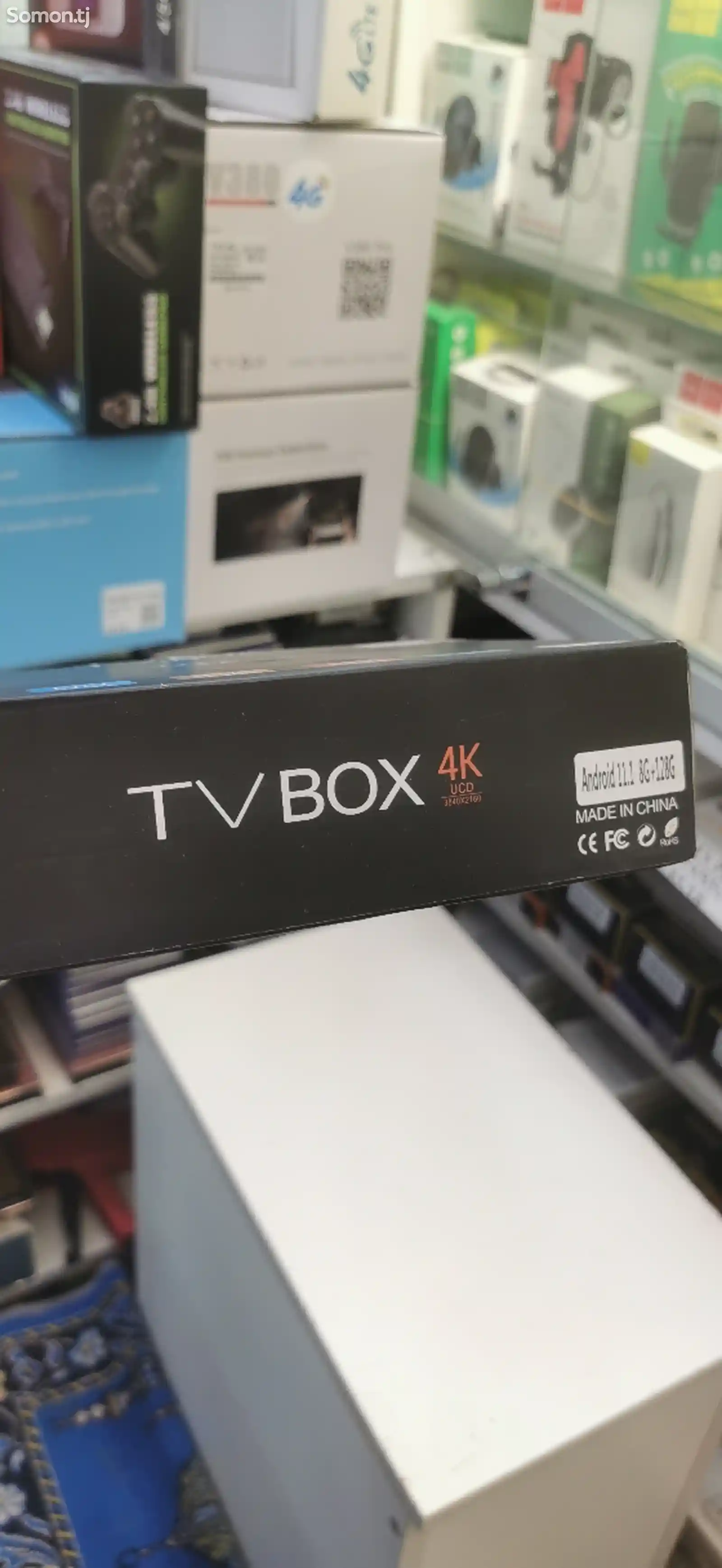 Ресивер Smart TV Android MX Q-pro 4k-4