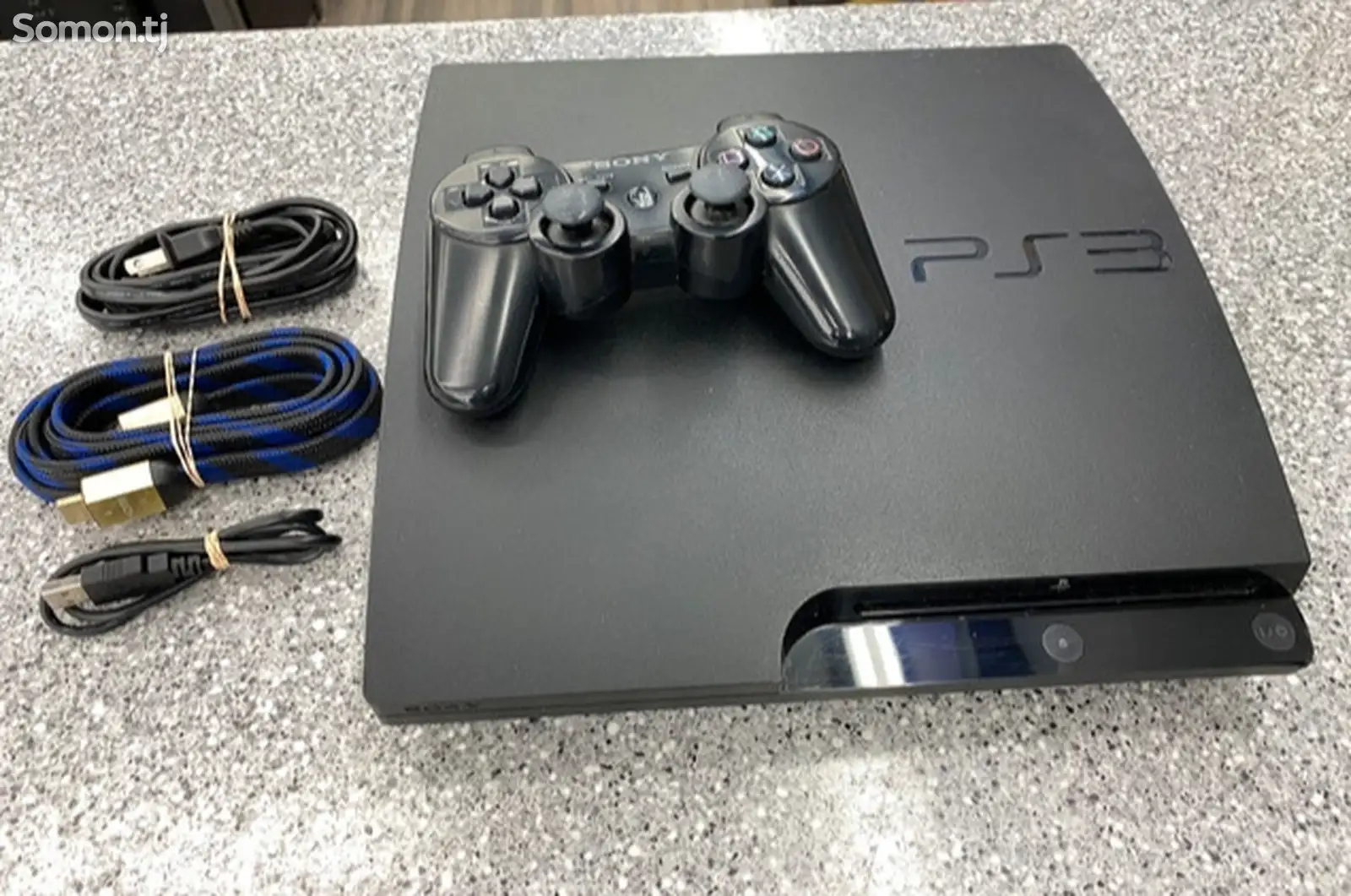 Игровая приставка Sony PlayStation 3 slim Black-1