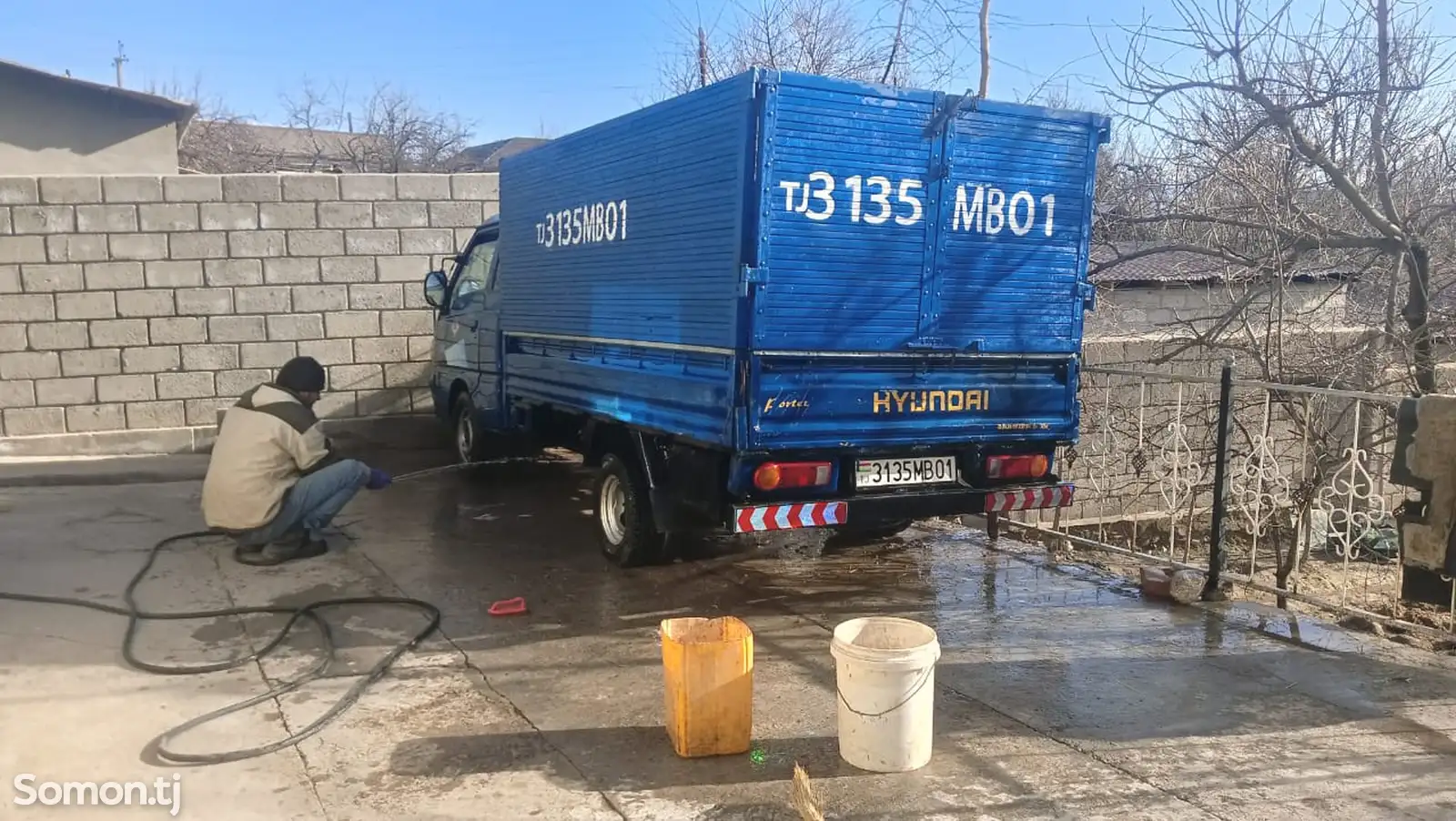 Бортовой автомобиль Hyundai Porter, 2000-3