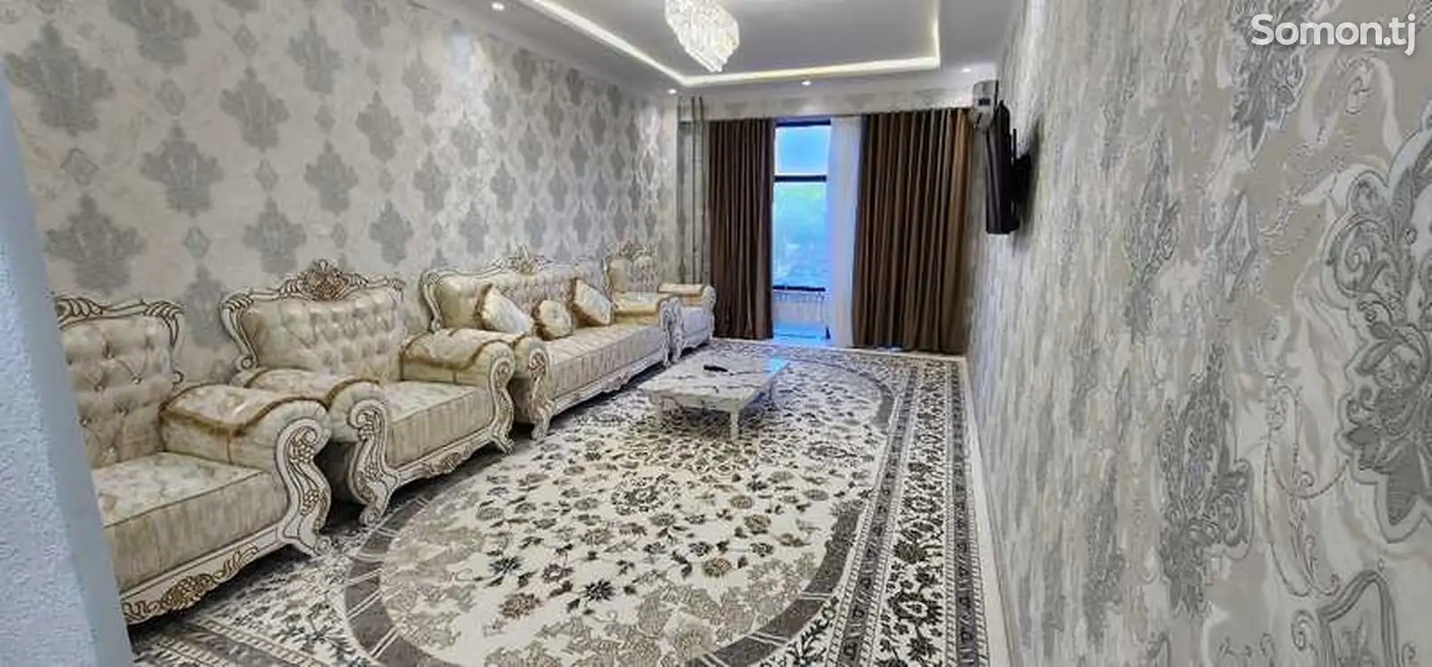 3-комн. квартира, 10 этаж, 130м², Шохмансур-1