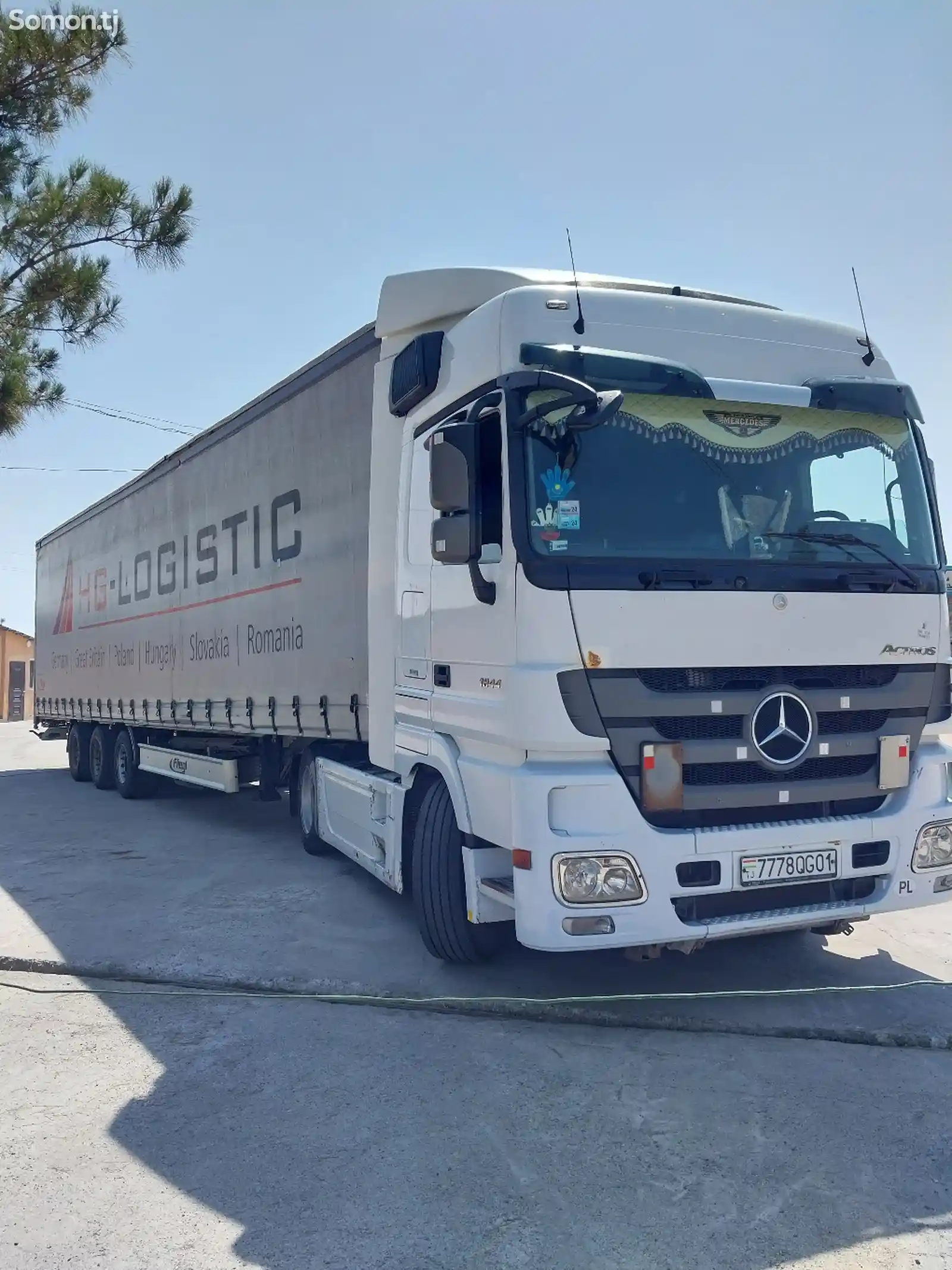 Седельный тягач Mercedes-Benz Actros 1844, 2009-2