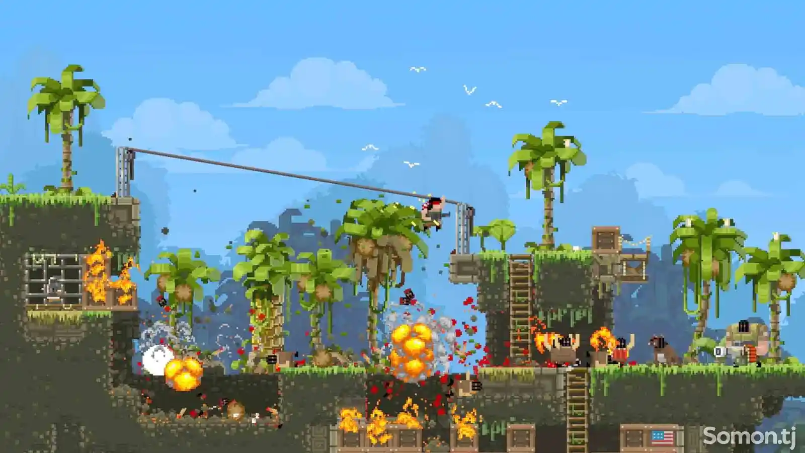 Игра Broforce для PS-4 / 5.05 / 6.72 / 7.02 / 7.55 / 9.00 / 11.00 /-3