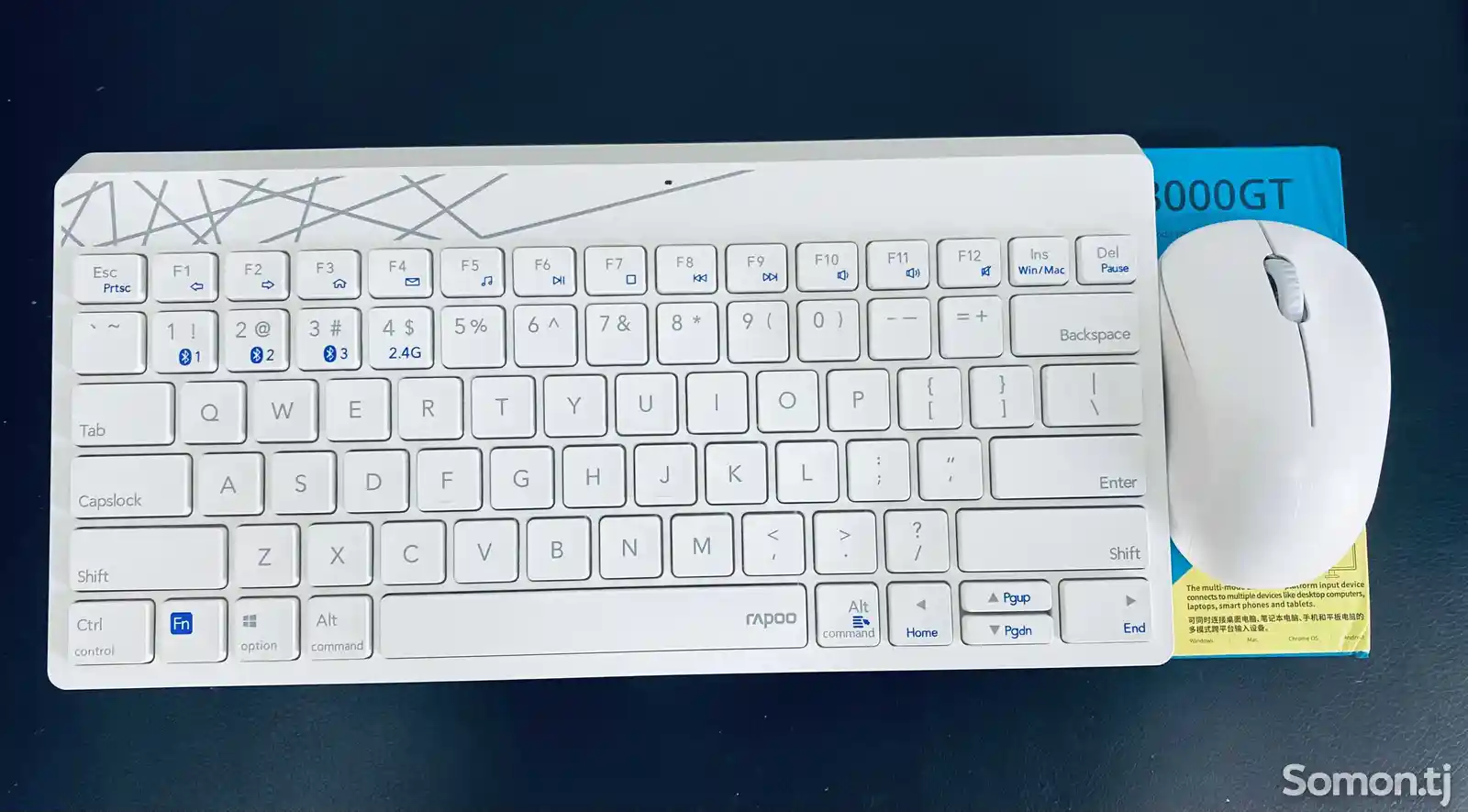 Клавиатура+мышь беспроводная Rapoo-8000GT-2