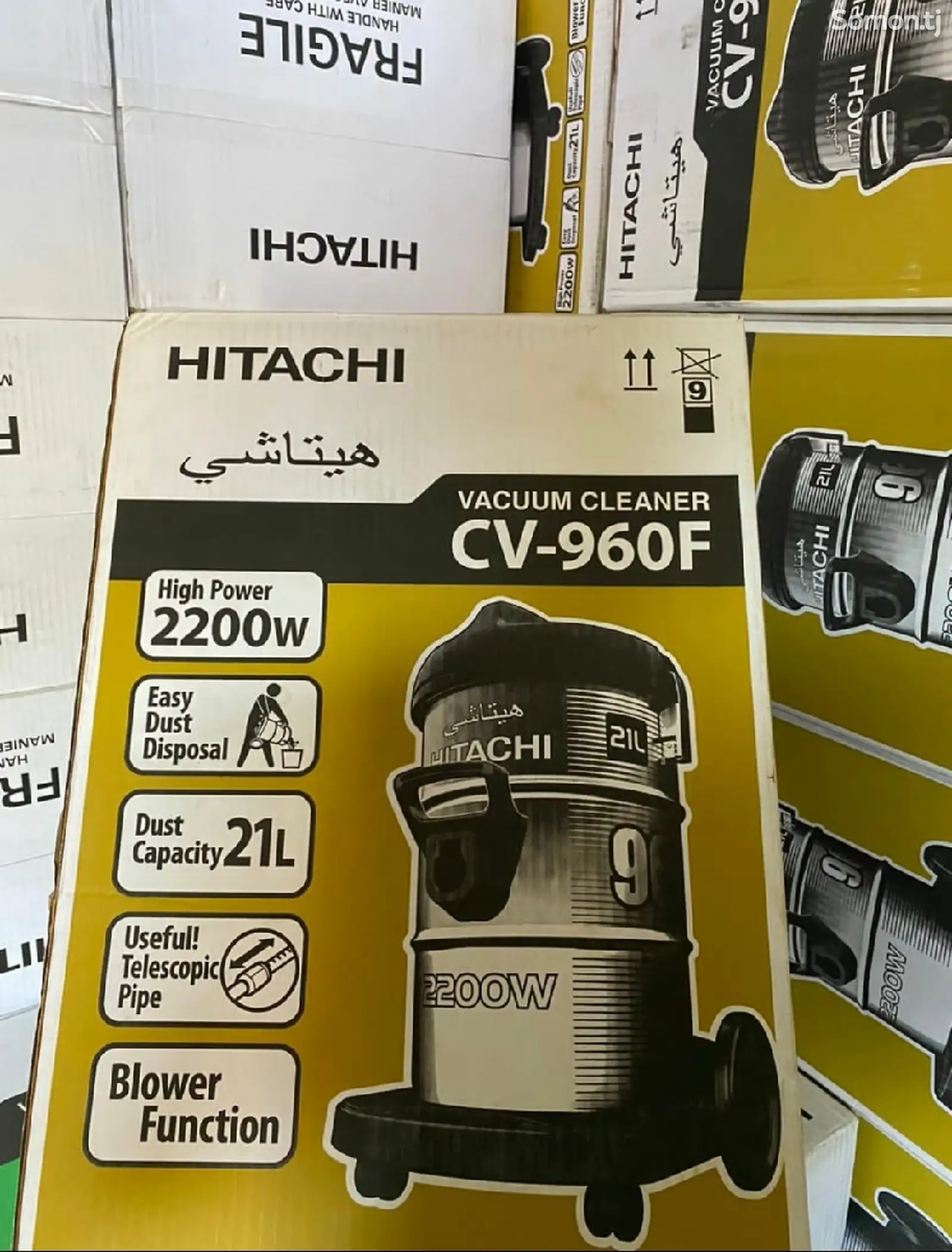 Пылесос Hitachi CV-960F 21л