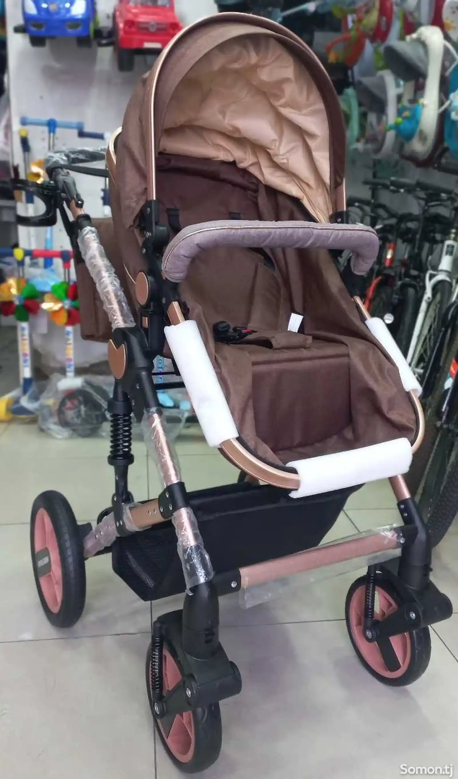 Детская коляска трансформер 3в1 Ining baby-4