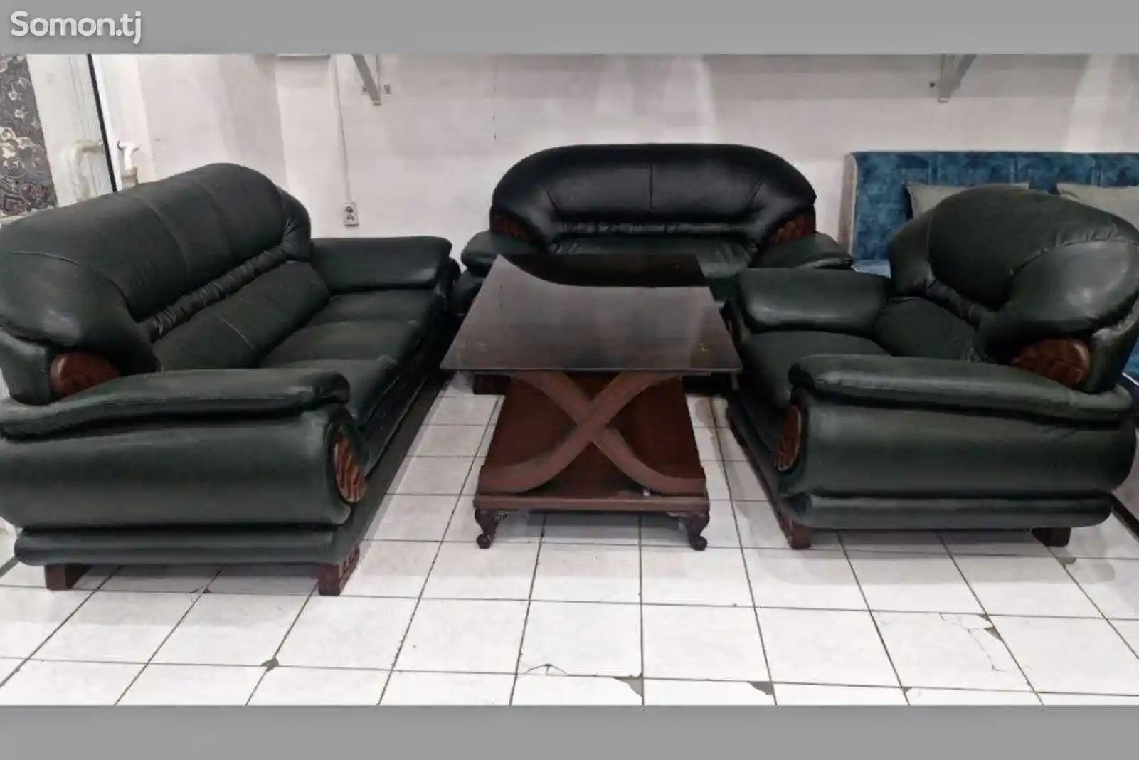 Тройка диван кресло Alligator-1
