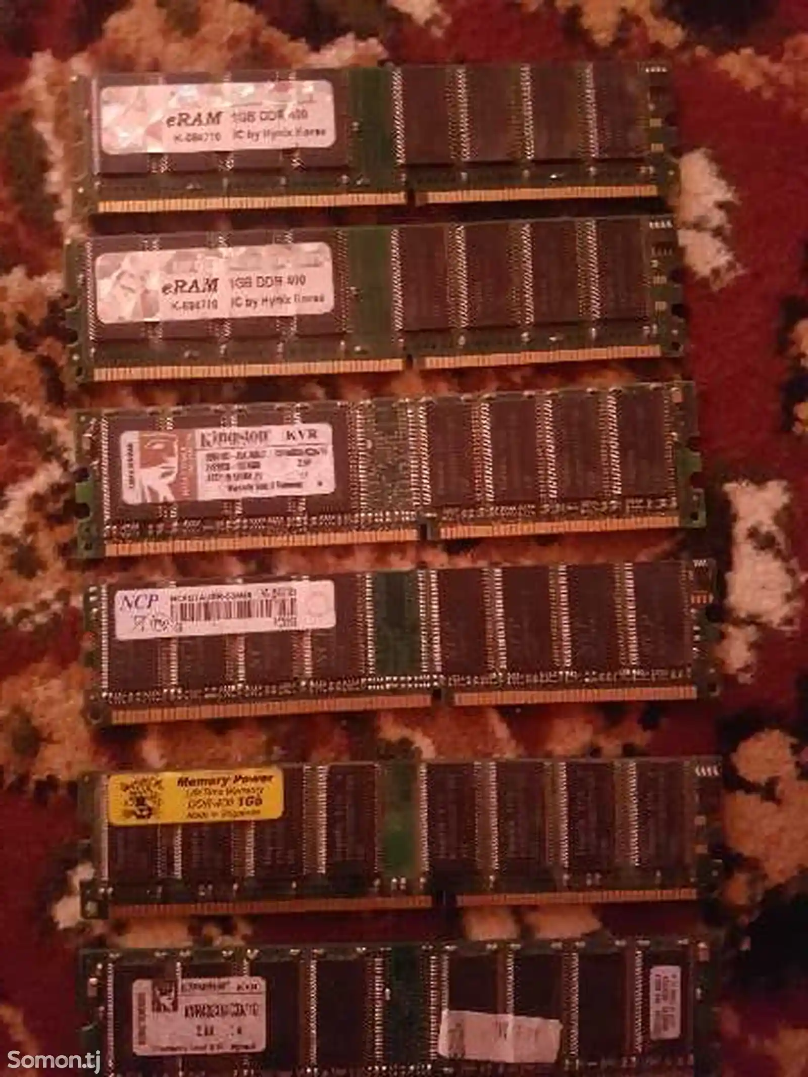 Оперативная память DDR1 512Mb-3
