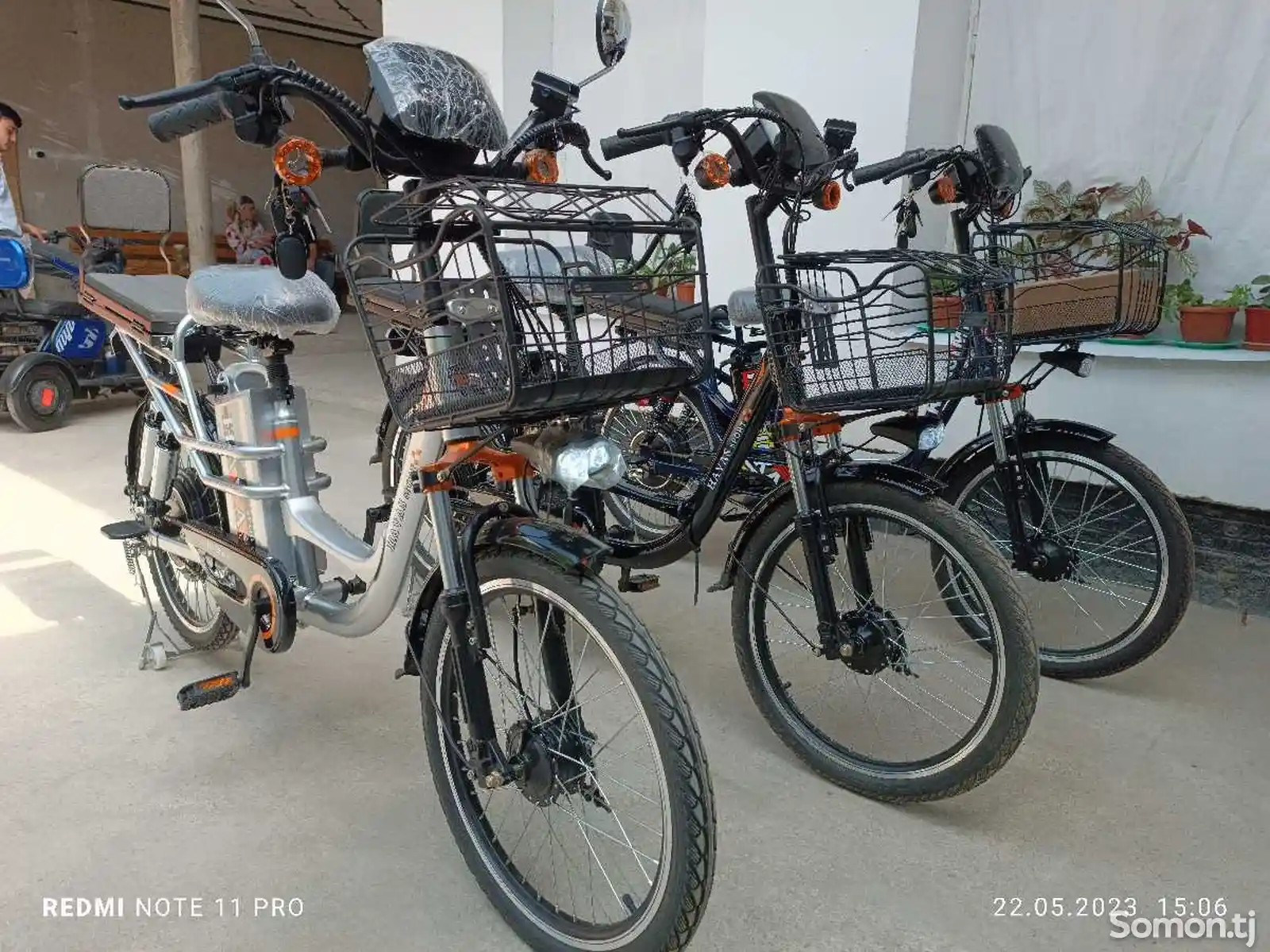 Электрические велосипед-2