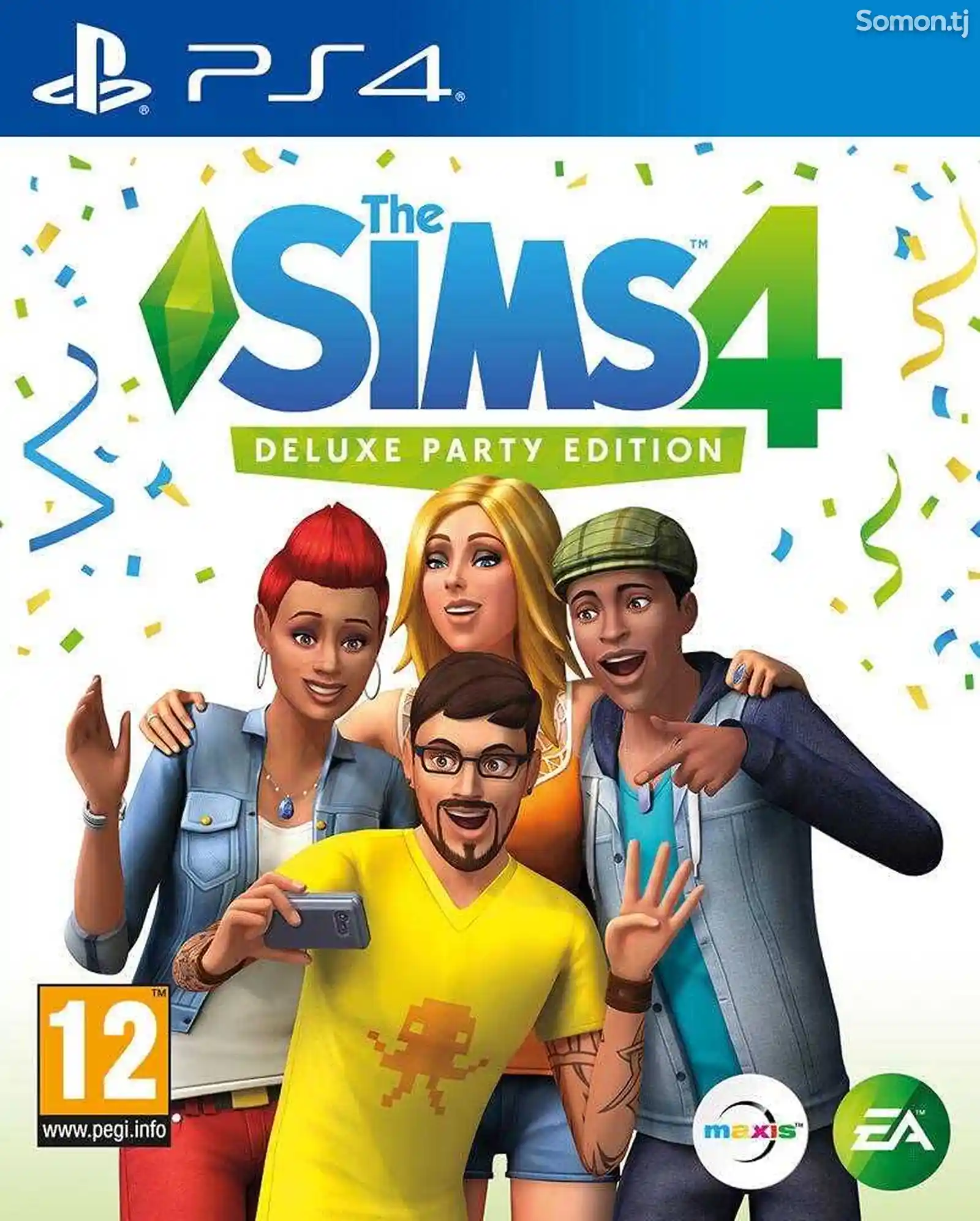 Игра The Sims 4 Deluxe Party Edition для Sony PS4-1