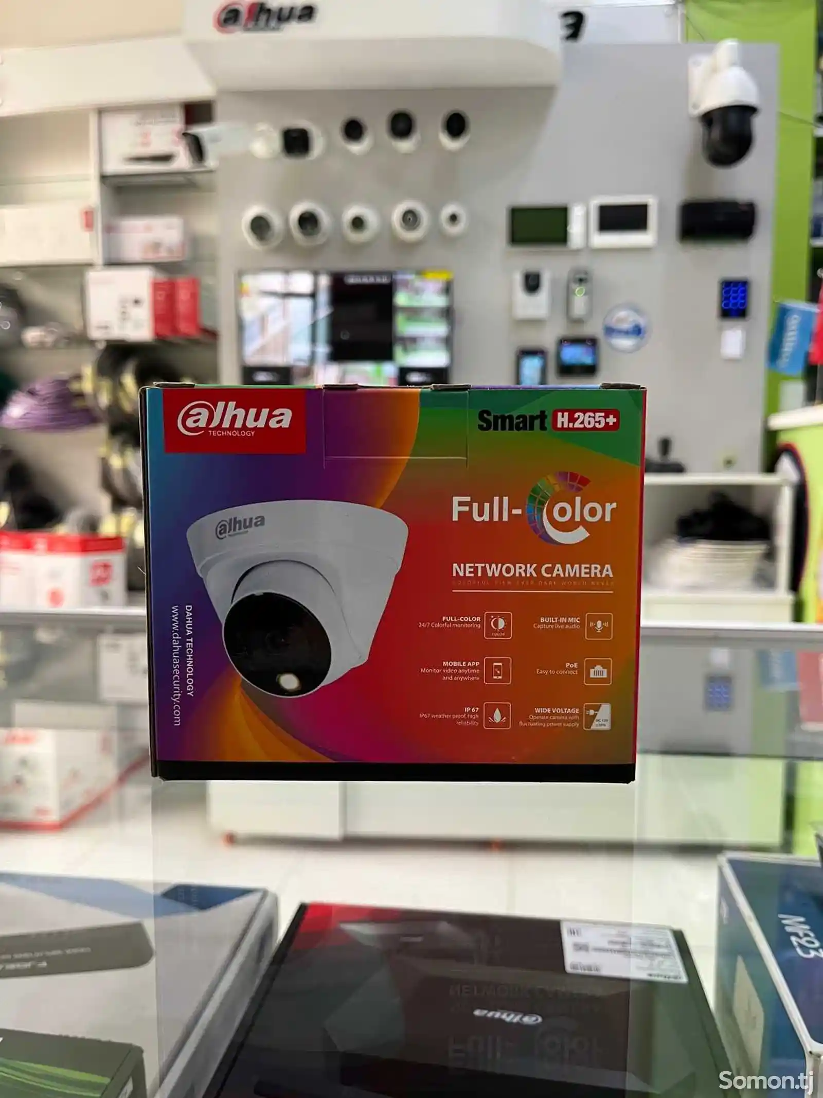 IP камера внутренняя FullColor с микрофоном Dahua IPC-HDW1239T1P-A-LED 2.8мм 2Мп-1
