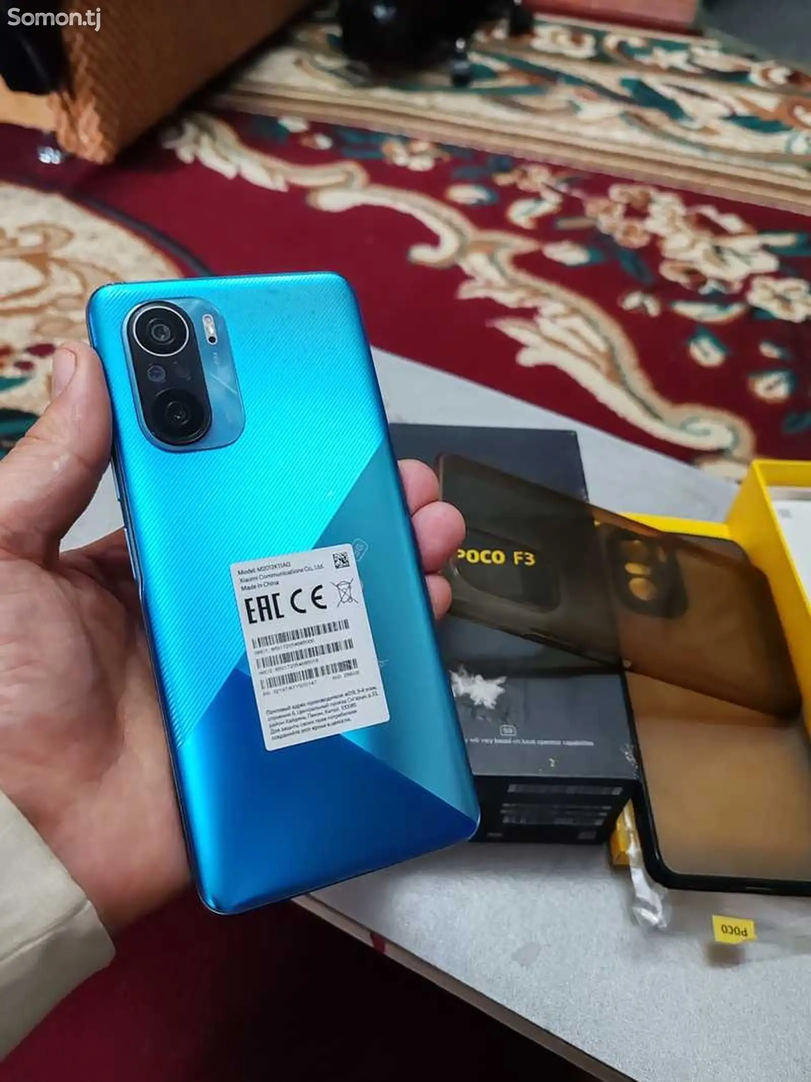 Xiaomi Poco F3 Blue 8/256gb-1