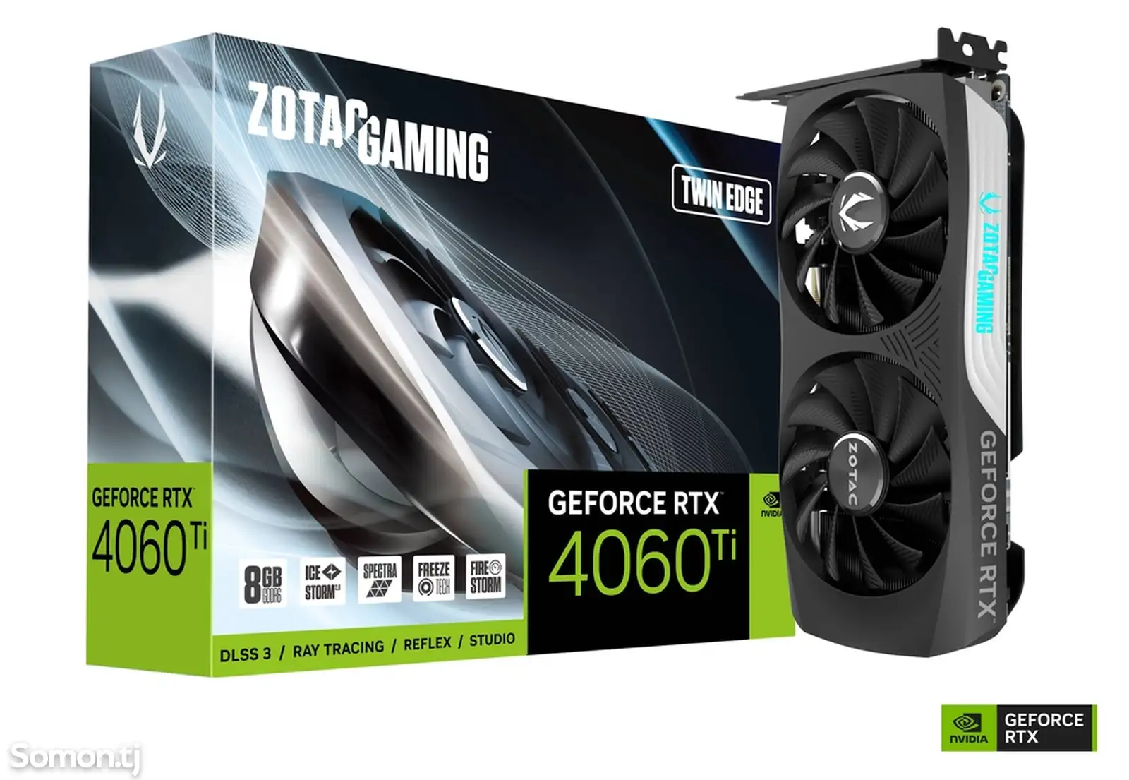 Видеокарта GeForce RTX 4060 Ti 8G Zotac-1