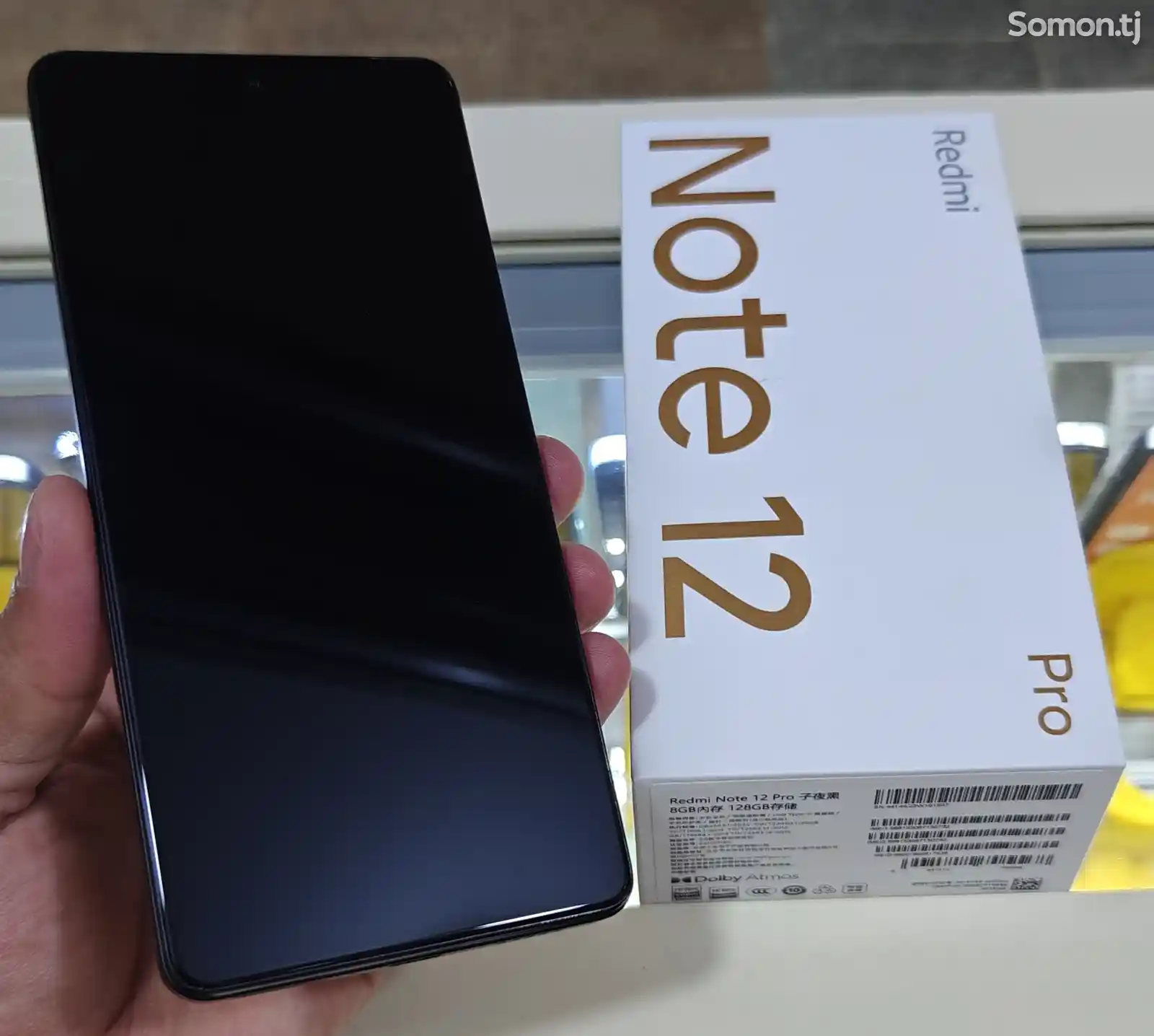 Xiaomi Redmi Note 12Pro black duos 8/128Gb-3