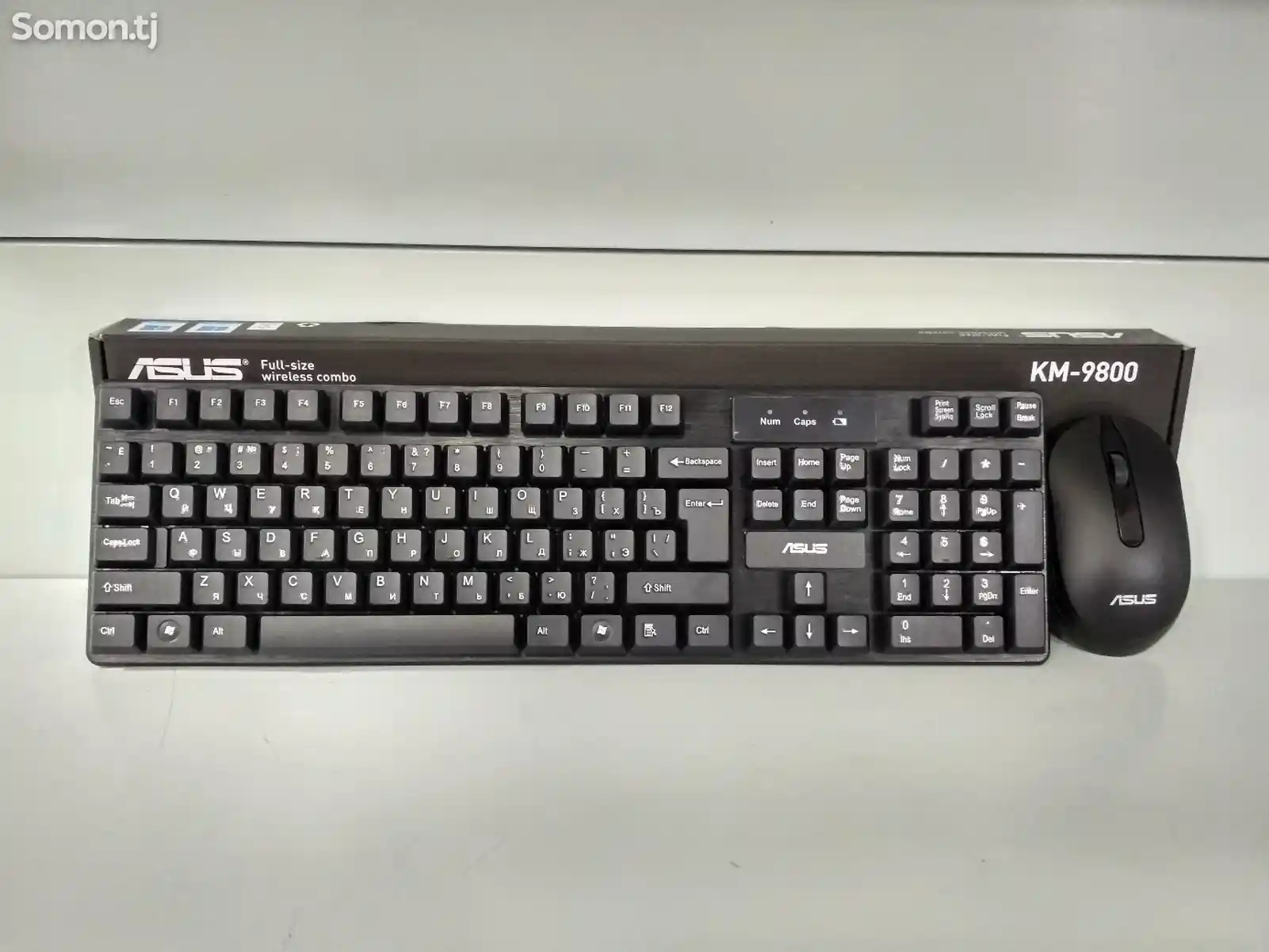Беспроводная клавиатура и мышка Asus Km-9800-3