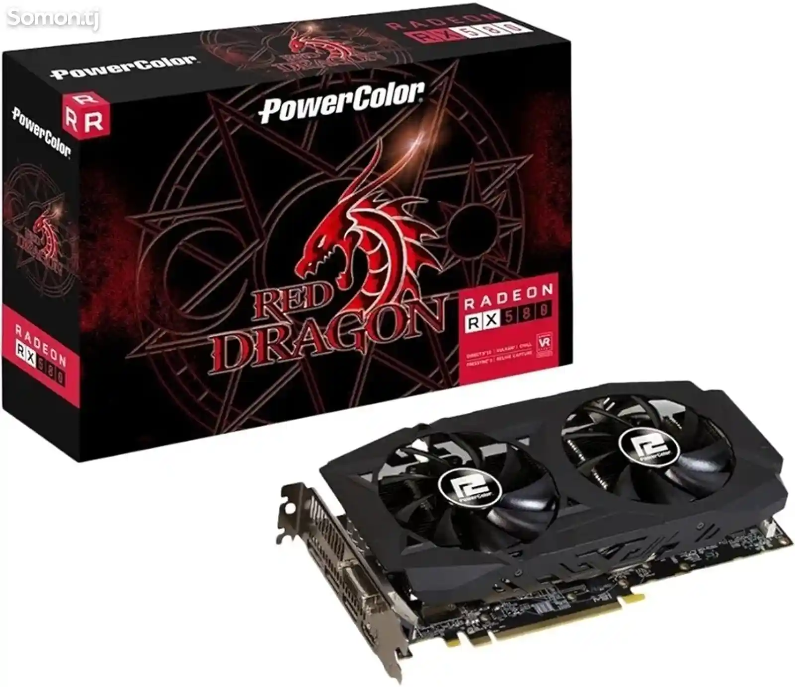 Видеокарта Radeon RX580 4Gb 256bit-1