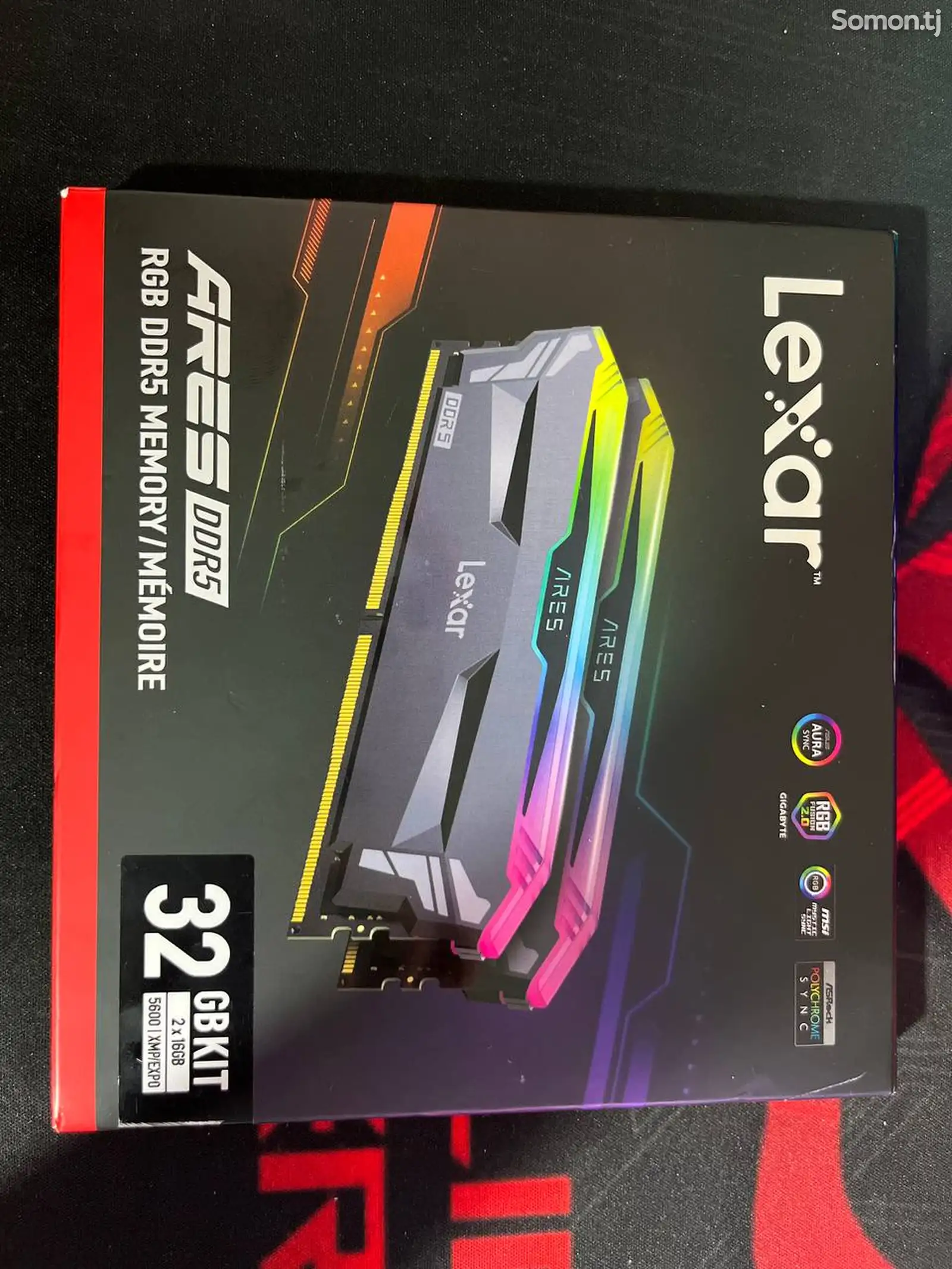 Модули памяти Lexar Ares DDR5 RGB 32GB-1