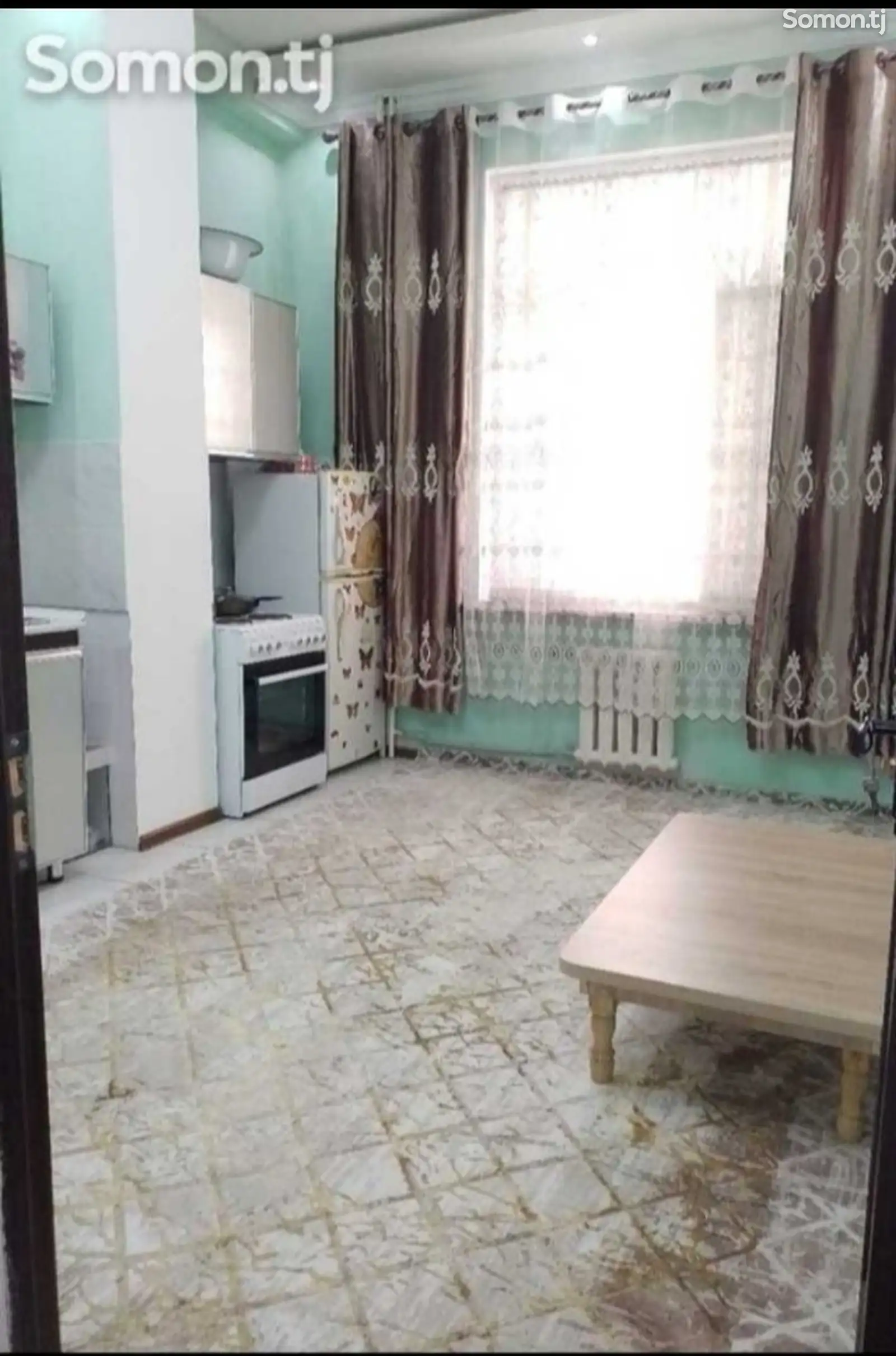 1-комн. квартира, 2 этаж, 50 м², Исмоили Сомони-3