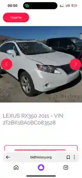 Lexus RX series, 2011-9