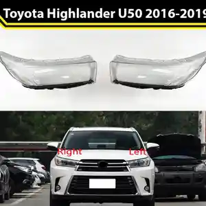 Стекло фары Toyota Highlander 3 U50 2016-2019