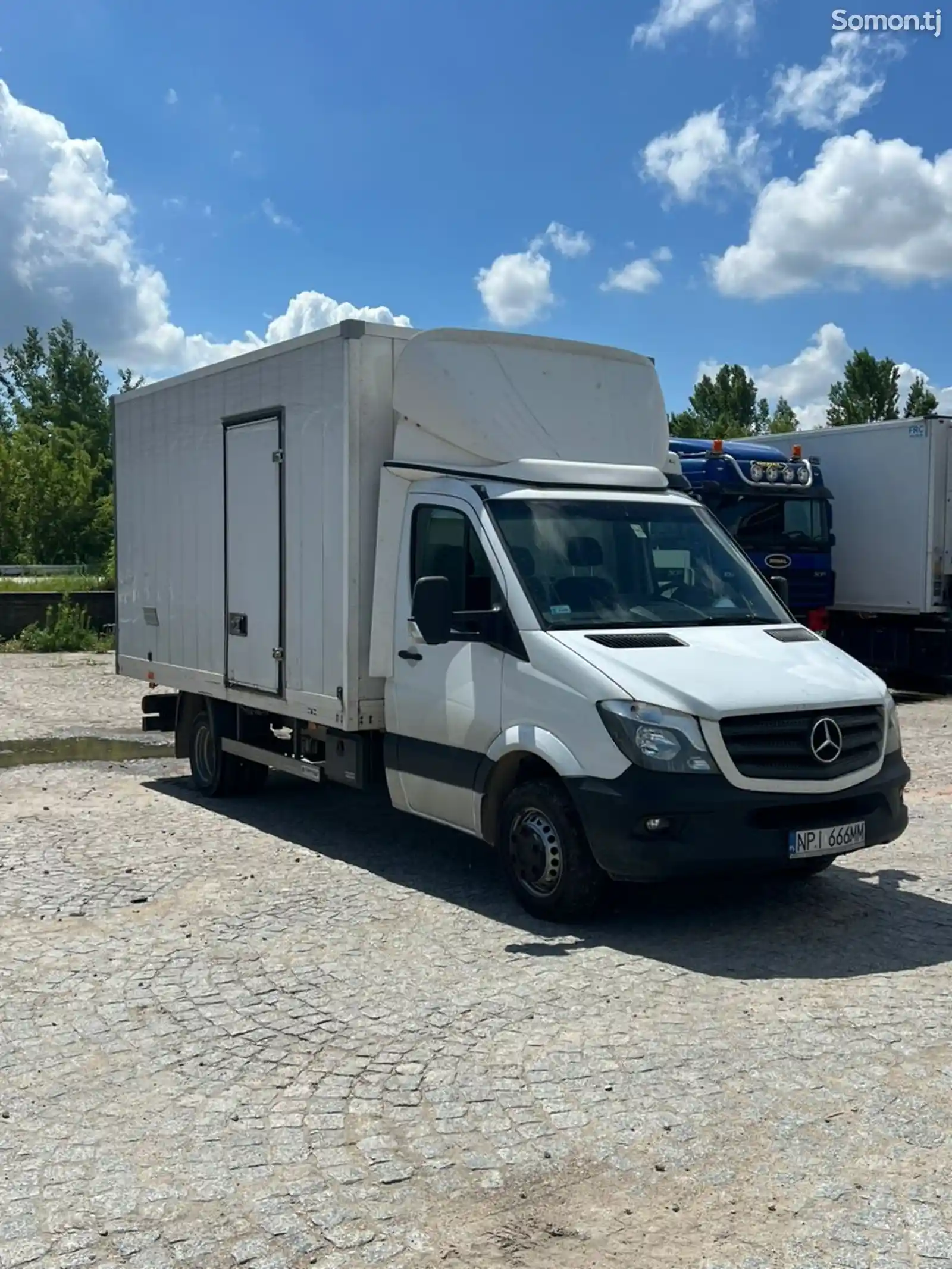 Бортовой автомобиль Mercedes-Benz Sprinter, 2017-2