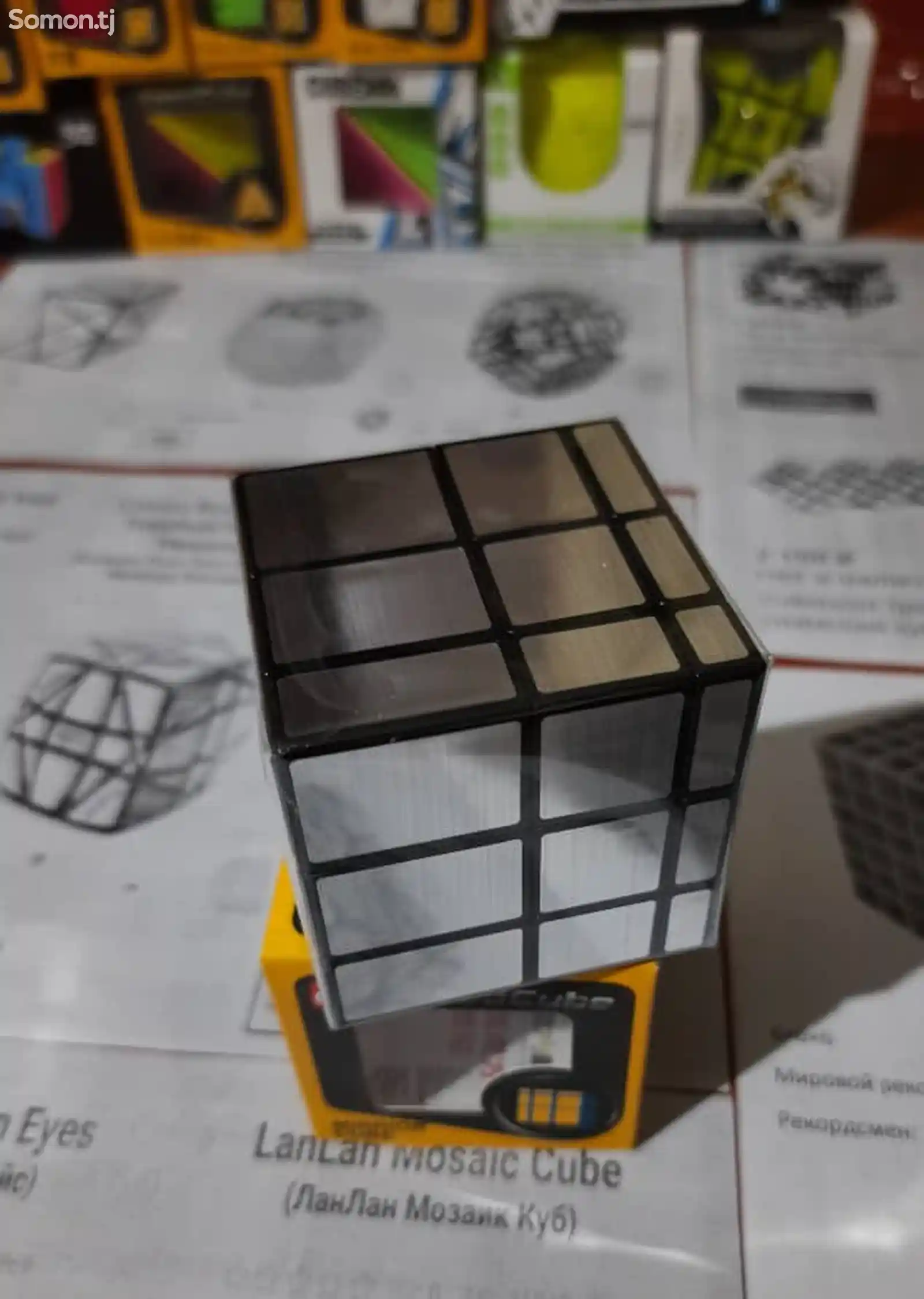 Зеркальный куб кубика Рубика, Mirror blocks cube 3x3x3-4