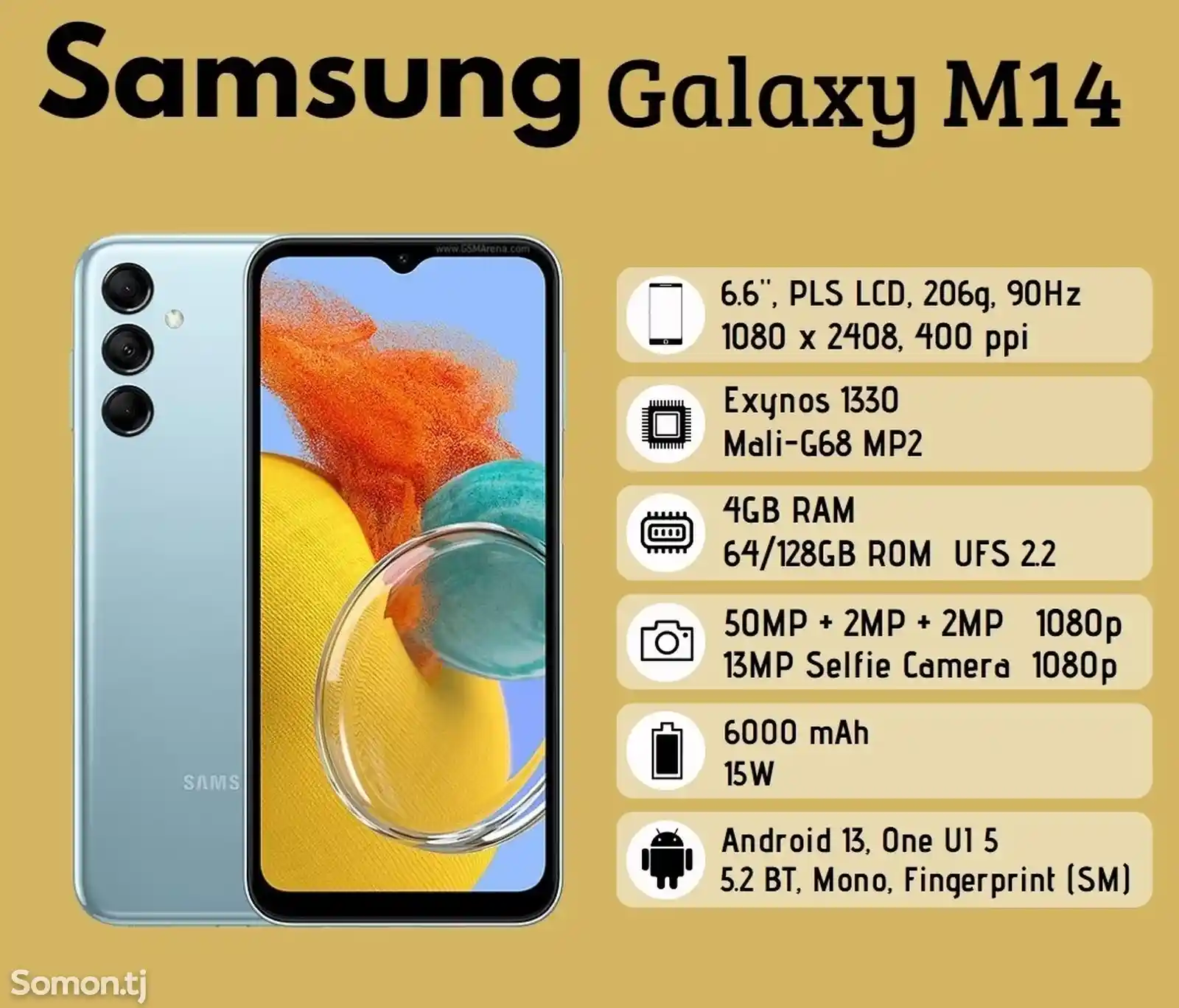 Samsung galaxy M14 128Gb-4