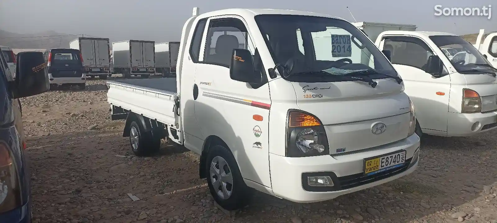 Бортовой автомобиль Hyundai Porter, 2014-1