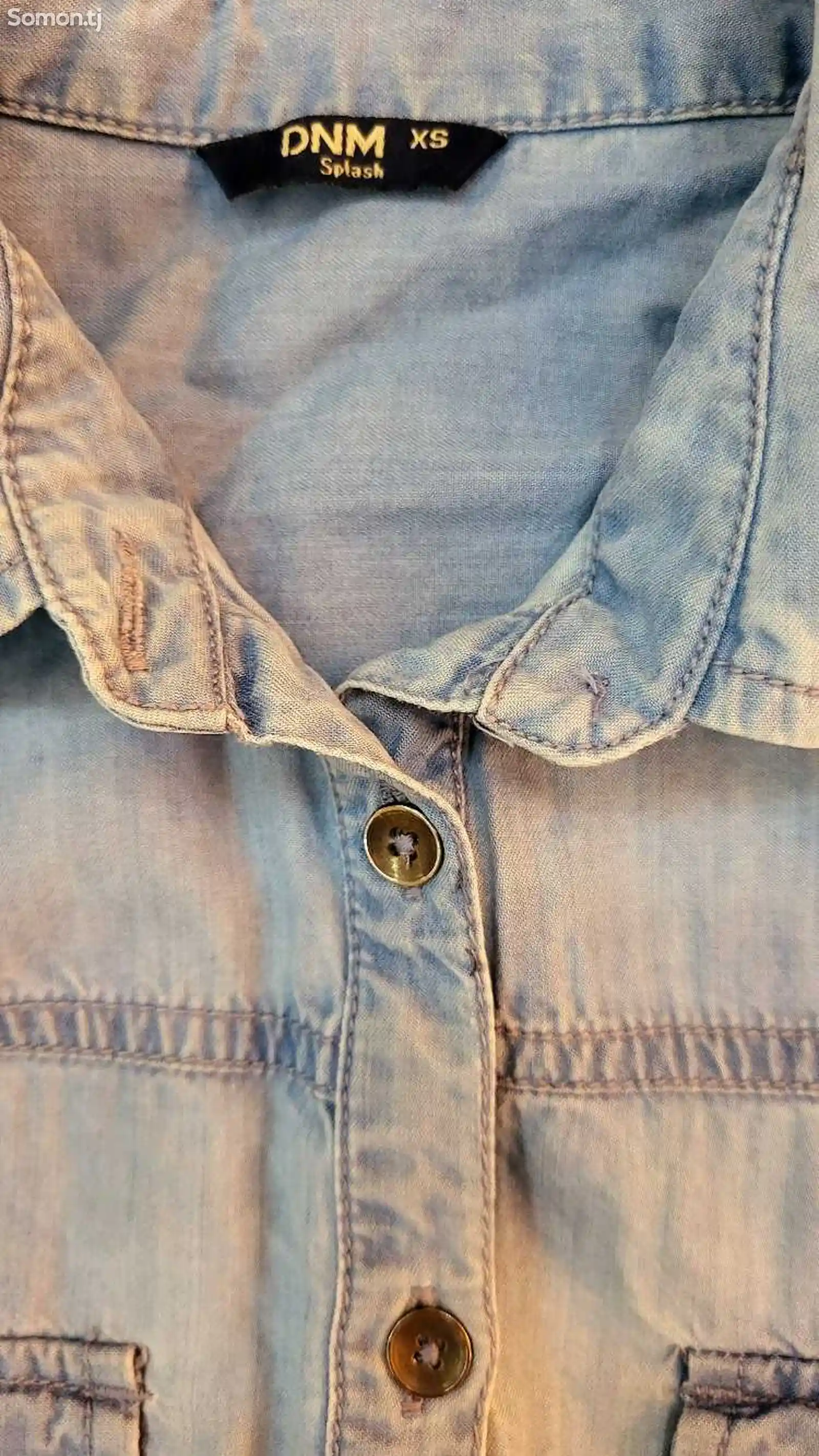 Рубашка джинсовая-4