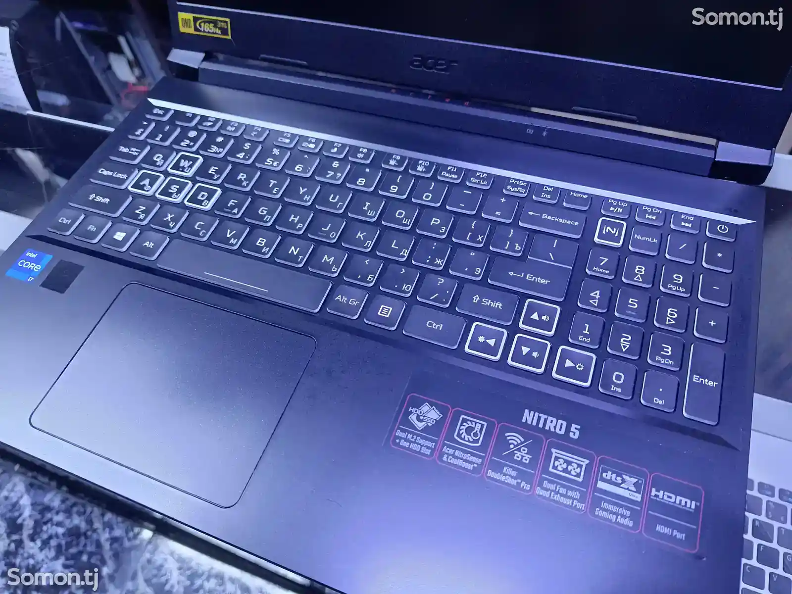Ноутбук Acer Nitro 5 Core i7-11800H / RTX 3060 6GB / 16GB / 512GB SSD-8