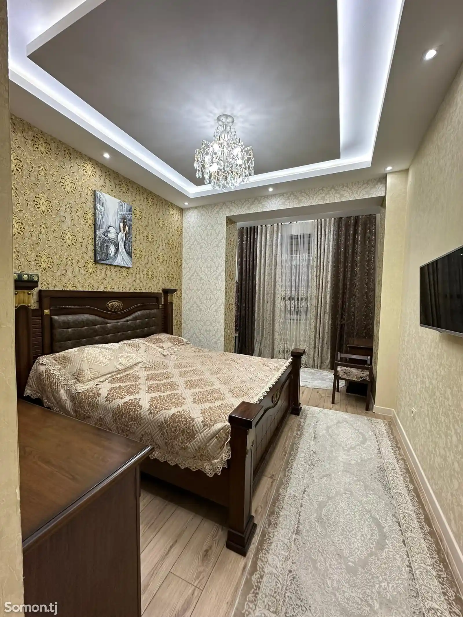 3-комн. квартира, 10 этаж, 91 м², И. Сомони, куч. Рудаки 159-7