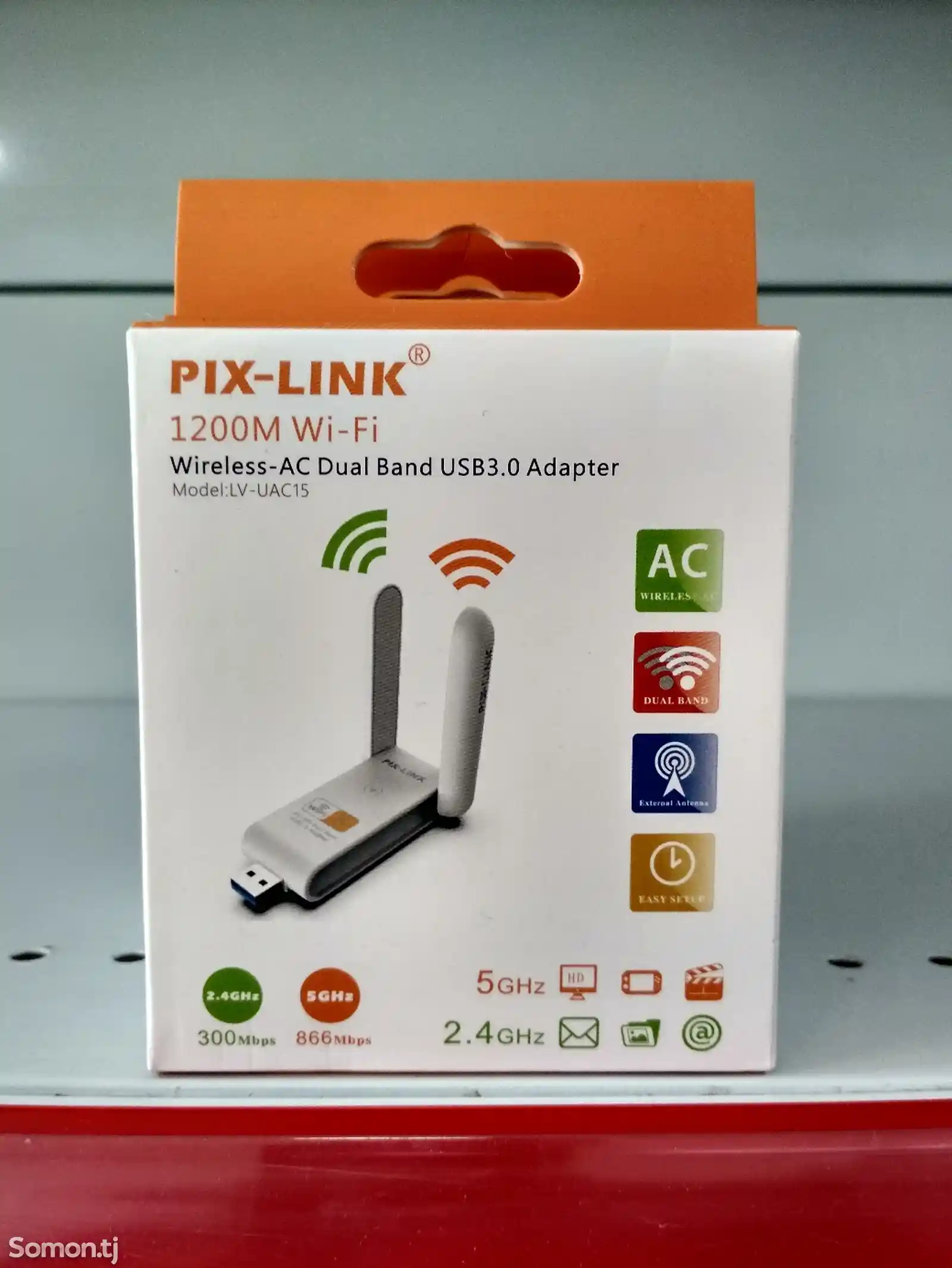 Wi-fi приёмник Pix-Link 1200M 5GHz-1