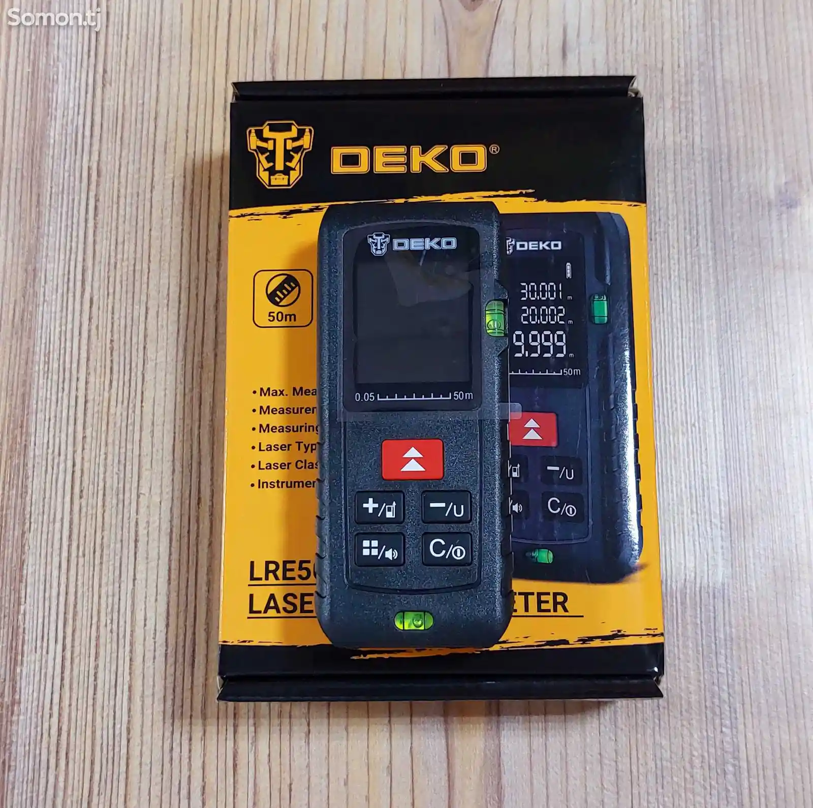Дальномер лазерный 70м DEKO LRE500-70M-4