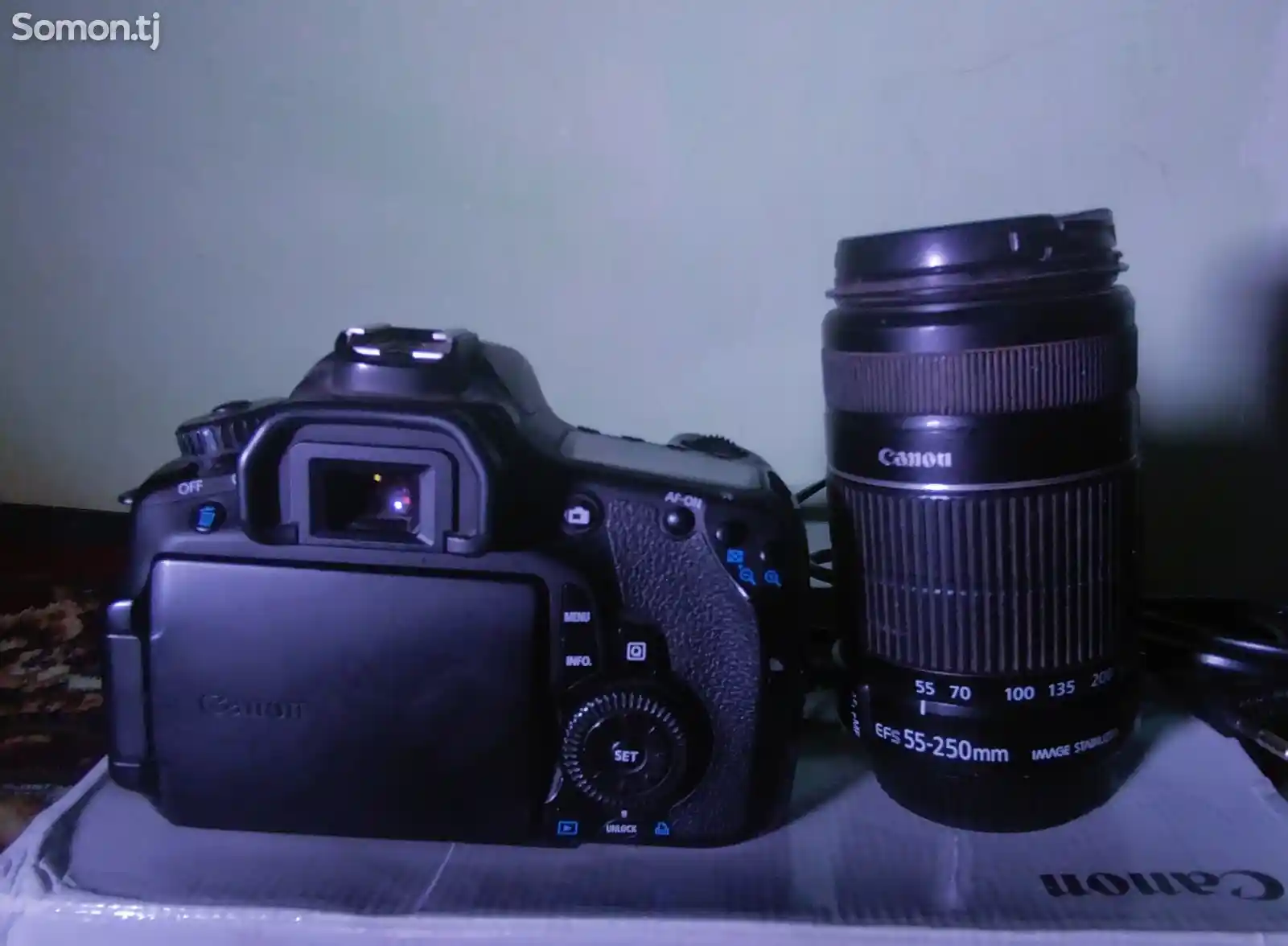 Фотоаппарат Canon 60D объектив 55-250-2