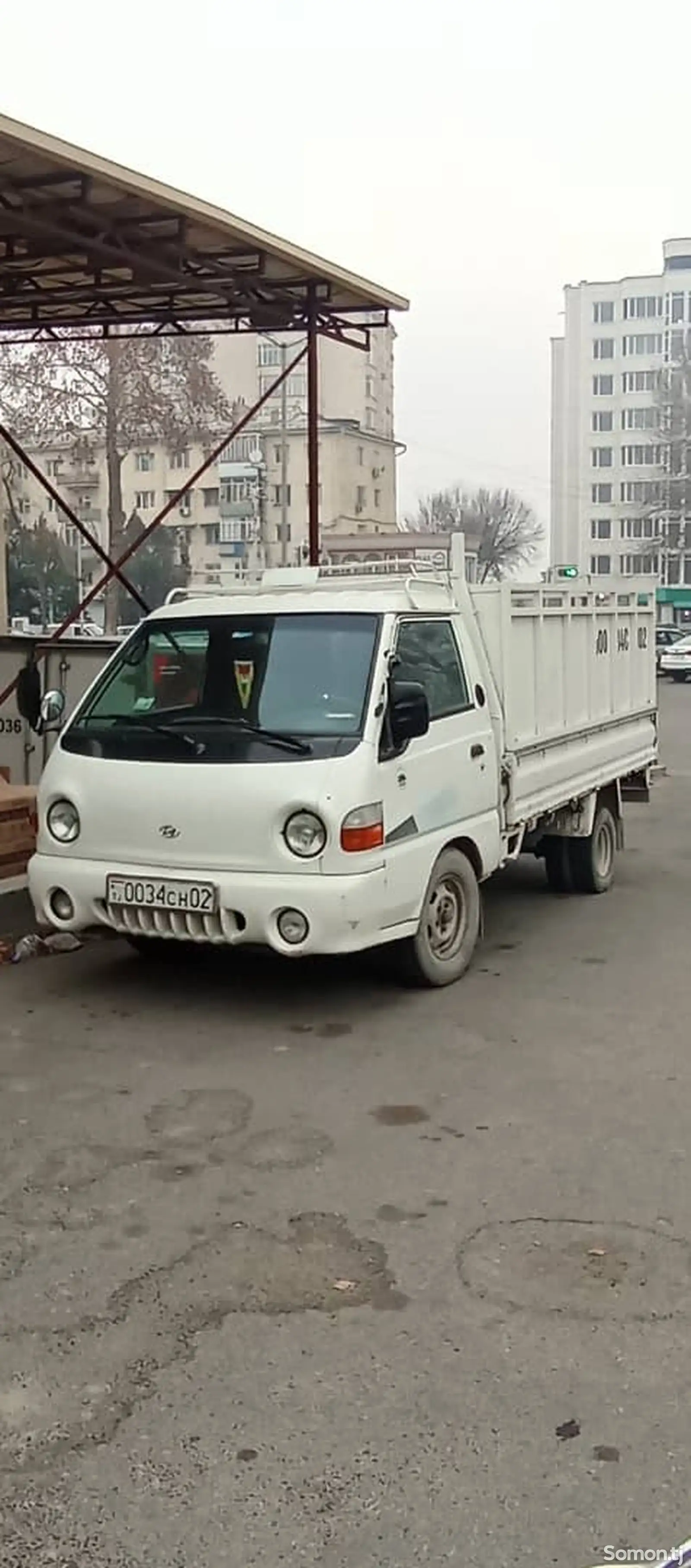 Бортовой автомобиль Hyundai Porter, 1998-1