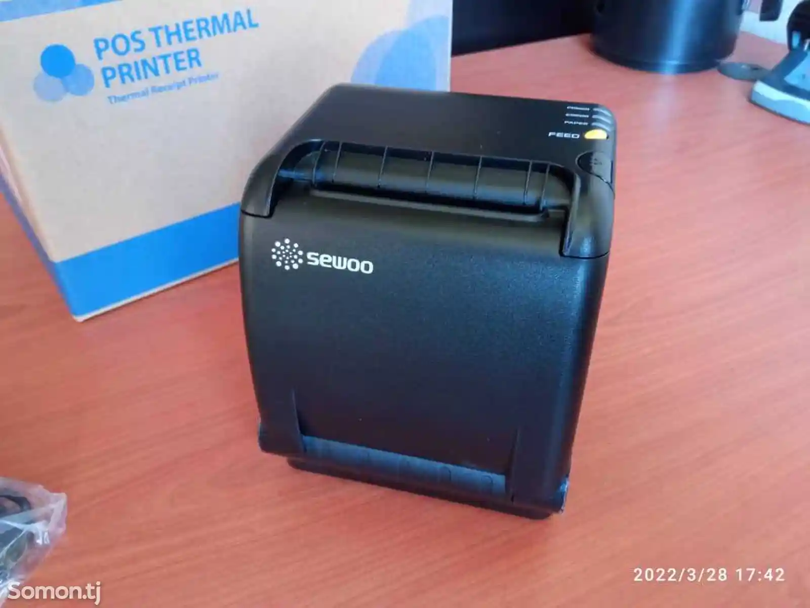 Корейский чековый термопринтер SLK-TS400 с Wi-Fi интерфейсом-1