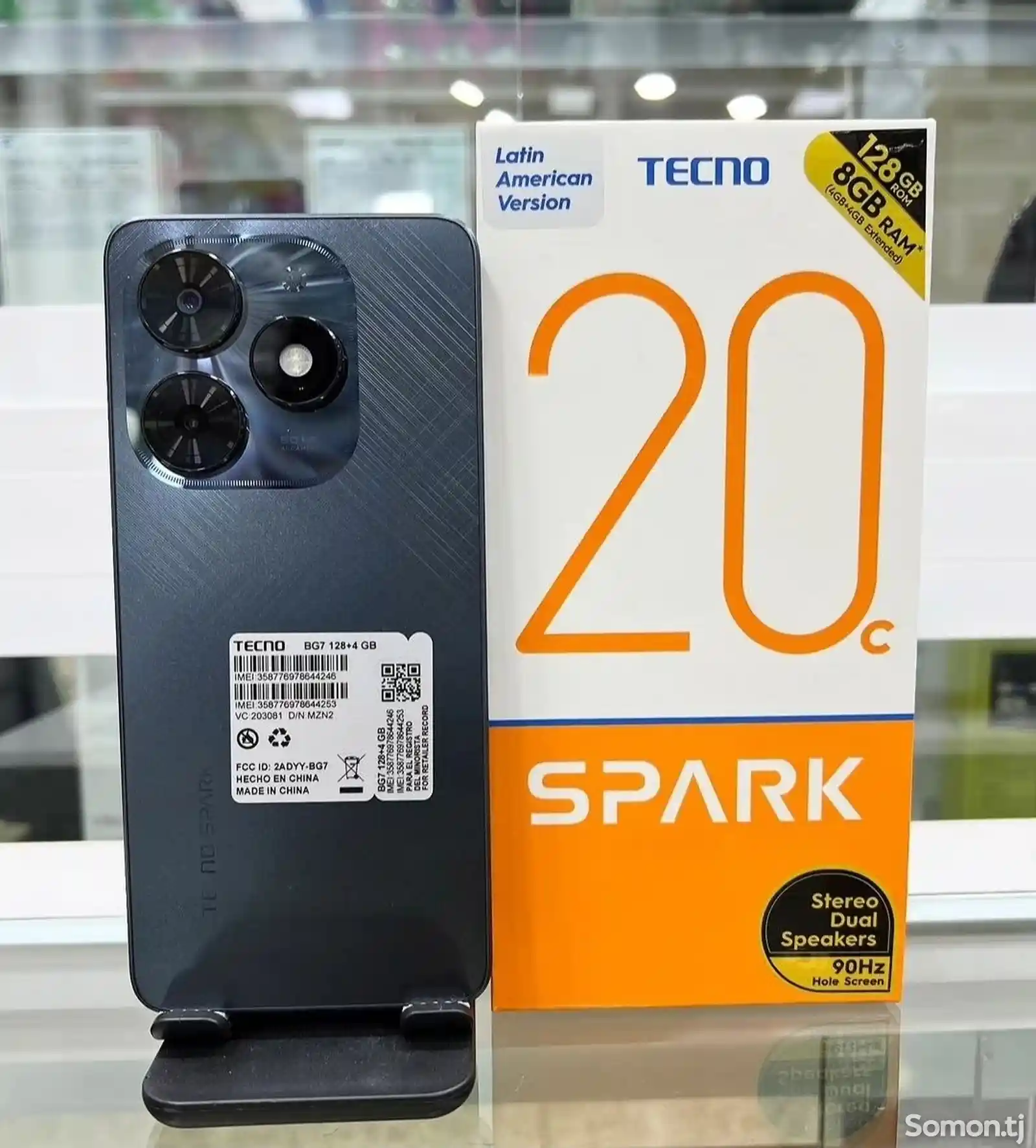 Tecno Spark 20C 16/128Gb black-2