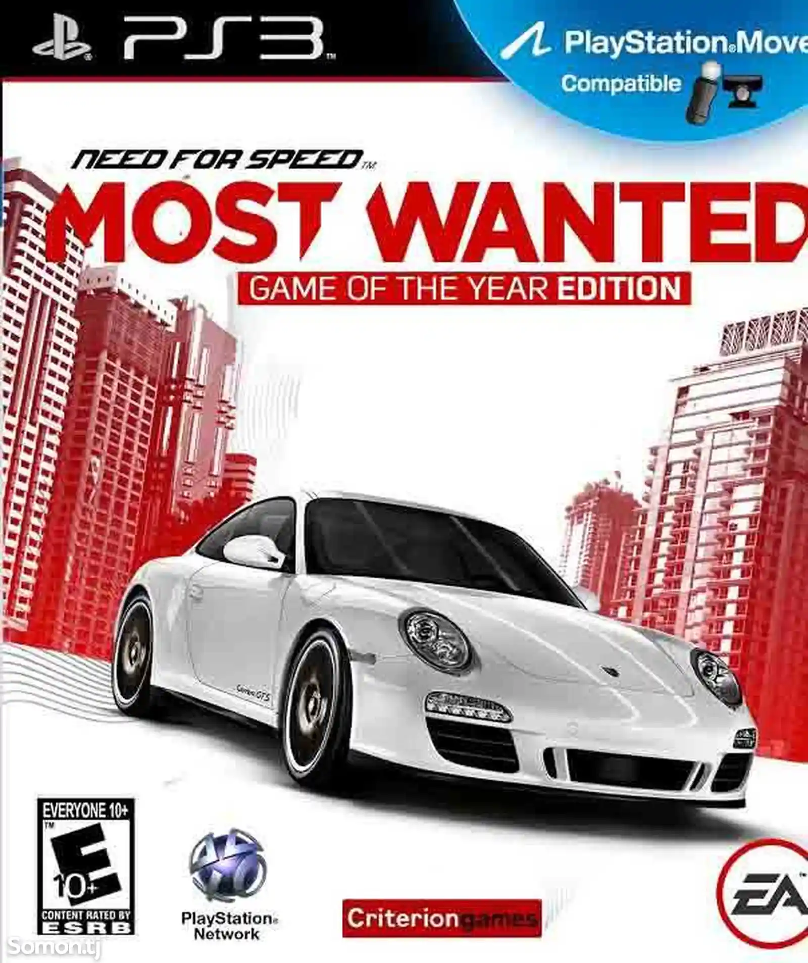 Игра Need For Speed Most Wanted на всех моделей Play Station-3