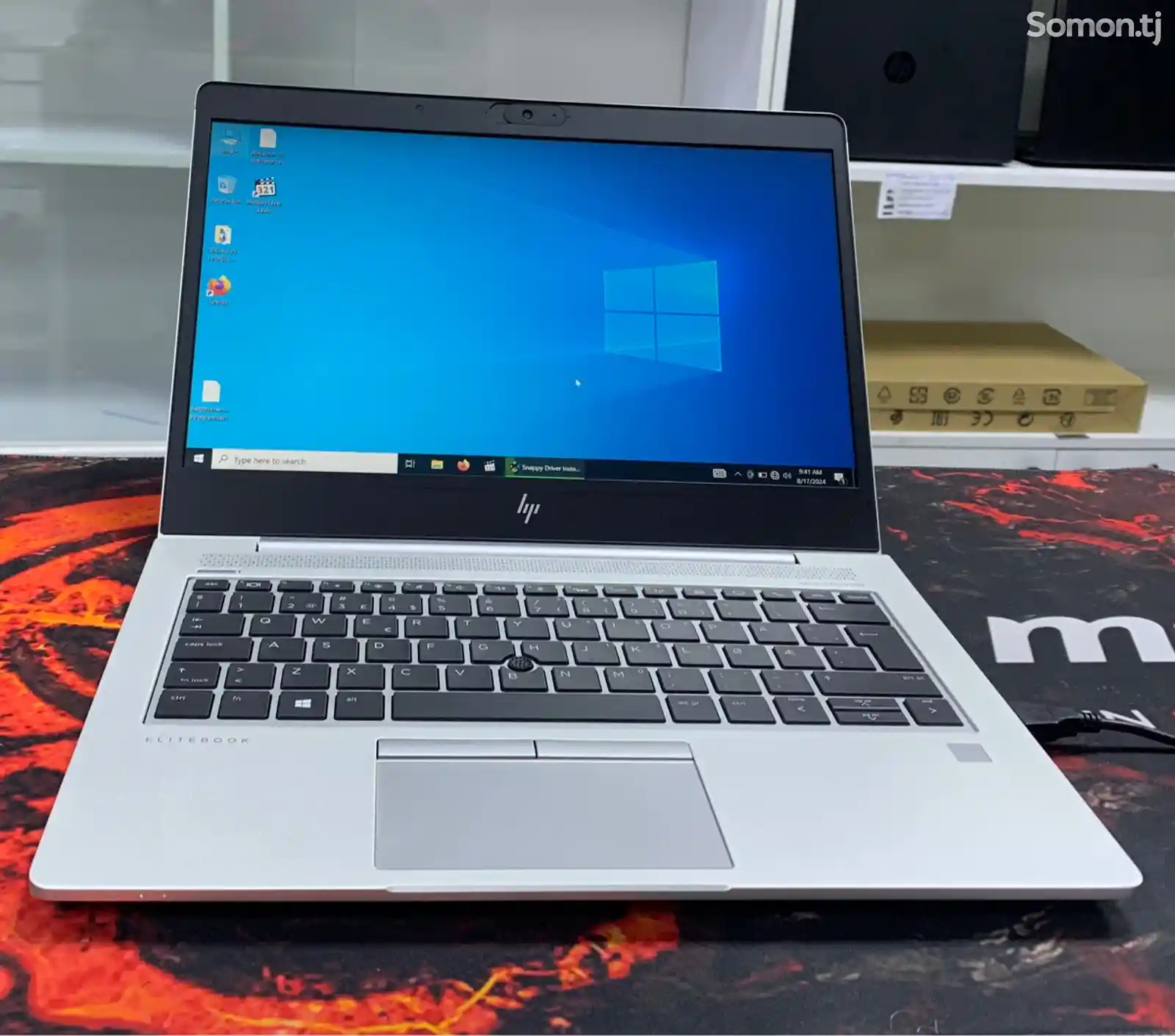 Игровой ноутбук hp elitebook Ryzen 5PRO vs core i5 10th ram 8gb SSD m2 256gb vga AMD ve-1